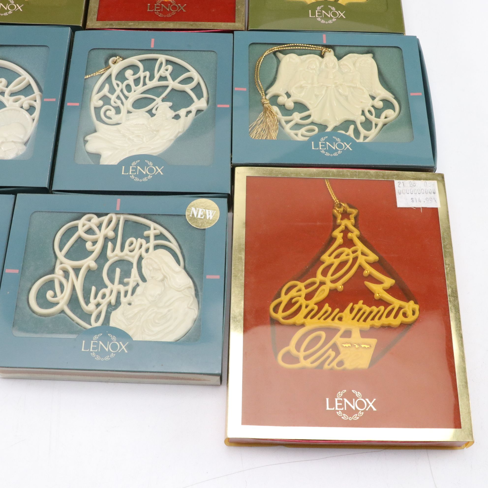 Lenox Porcelain Christmas Ornaments