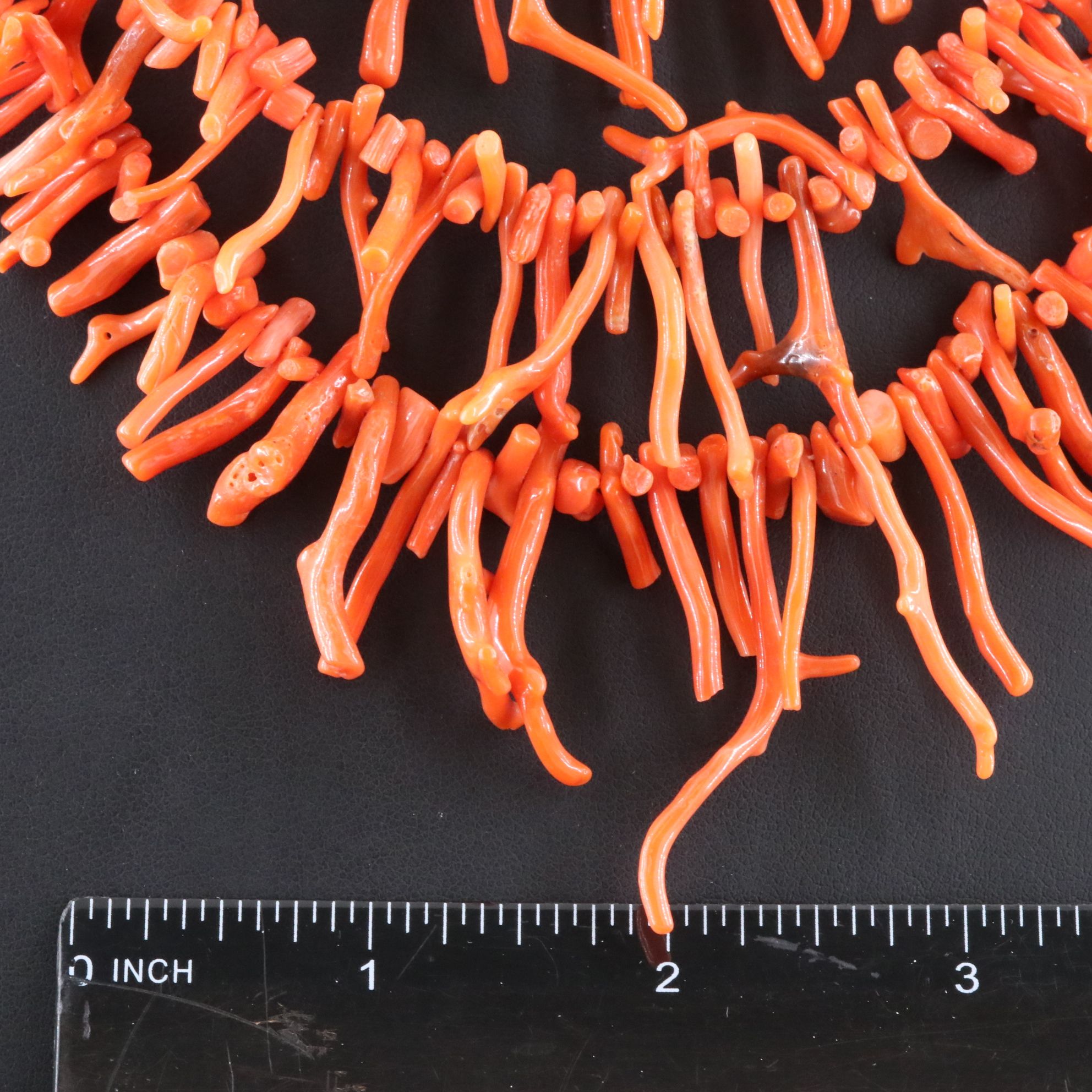Tiered Branch Coral Necklace
