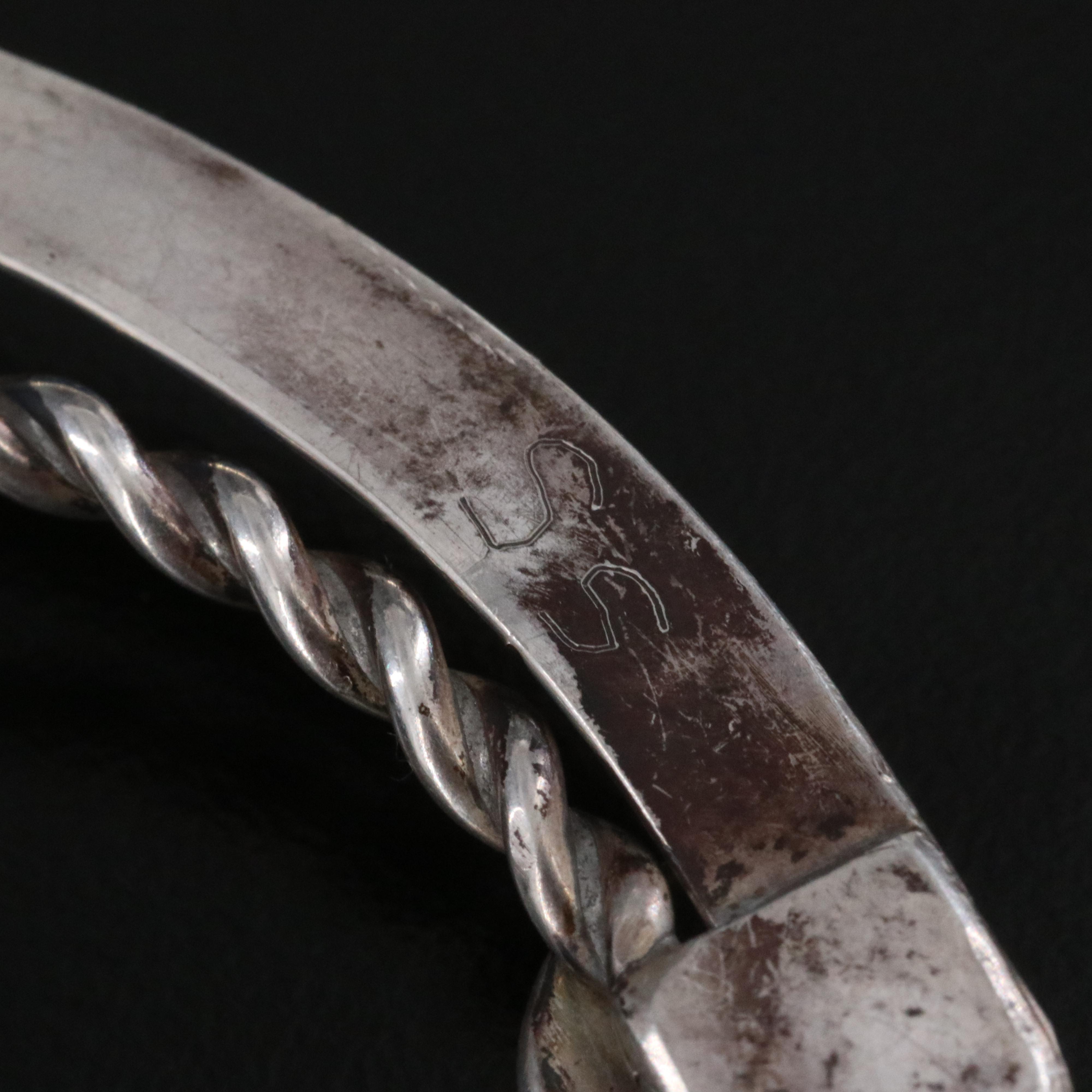 Western Sterling Malachite Squash Blossom Necklace