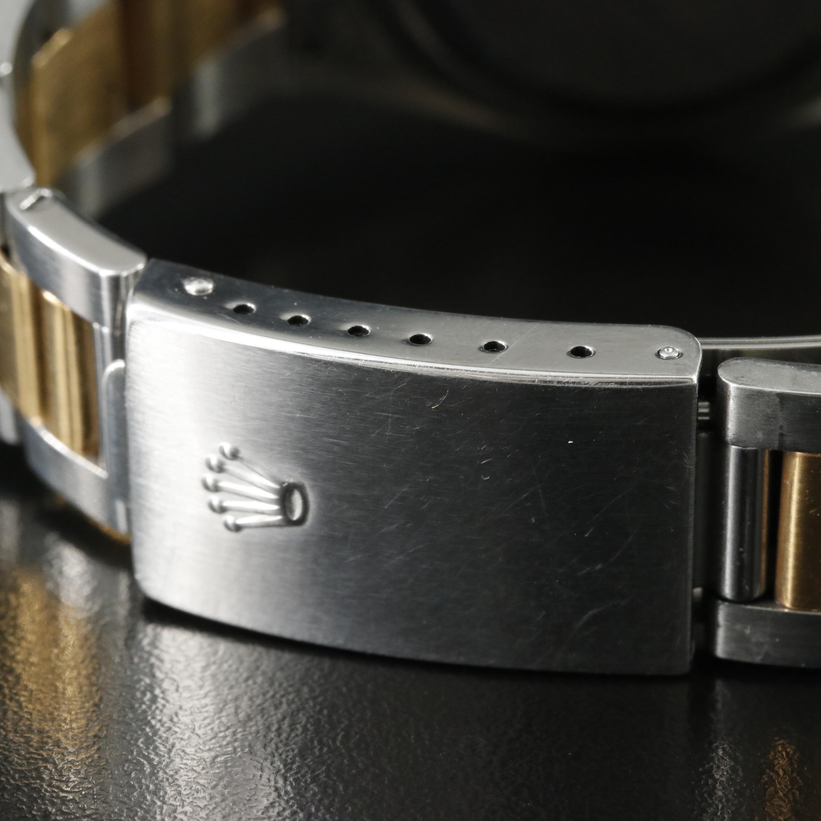 2000 Rolex 16203 Datejust White Roman Dial Watch