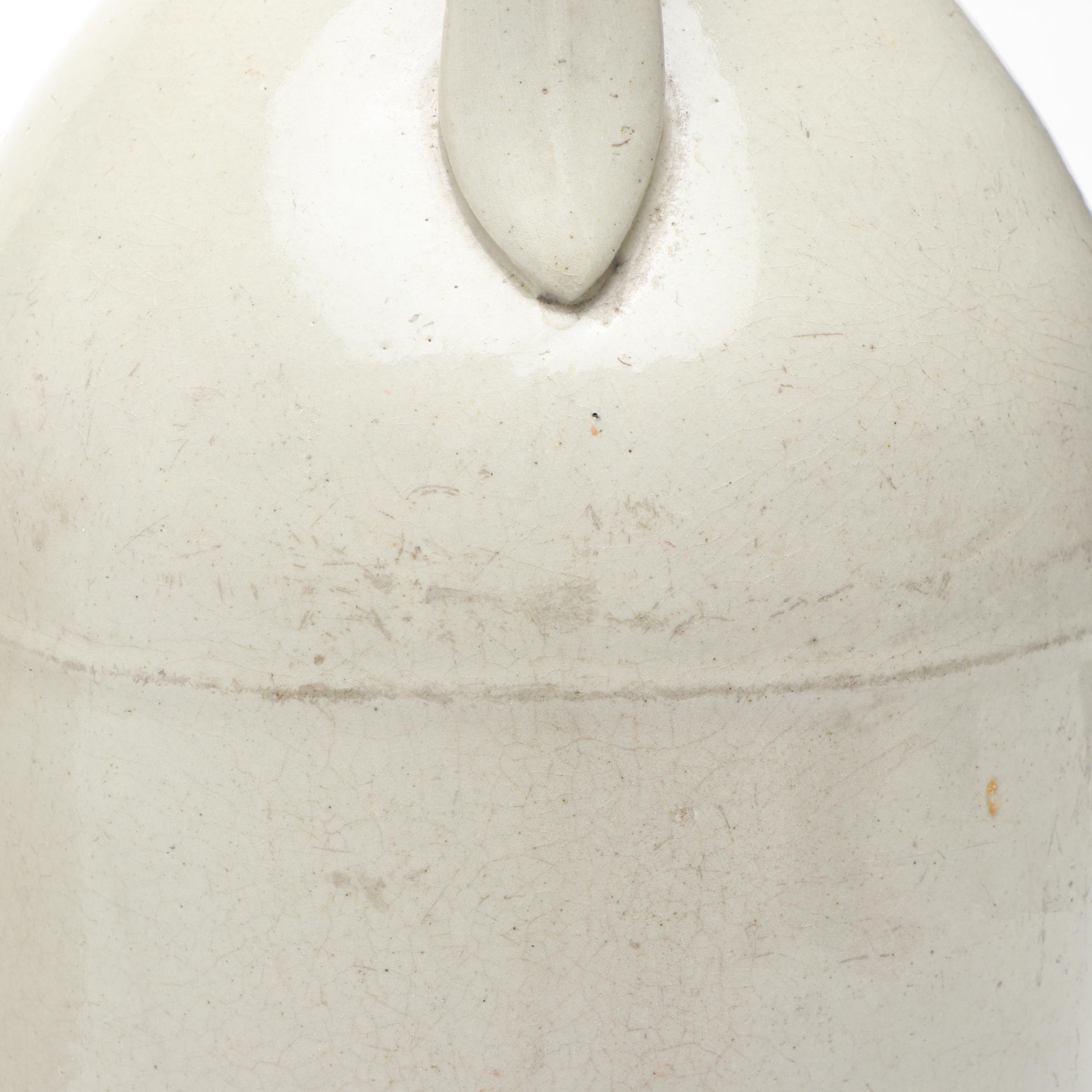 Pair of Primitive Stoneware Jugs, Late 19th/ Early 20th Century