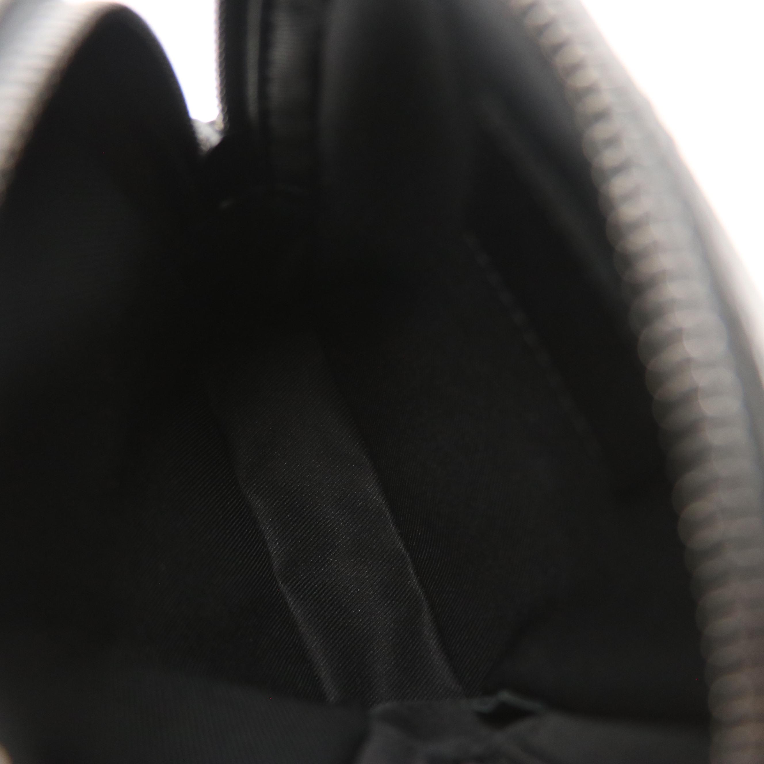 Louis Vuitton Rainbow X Printed Danube Crossbody in Black Taïga Leather