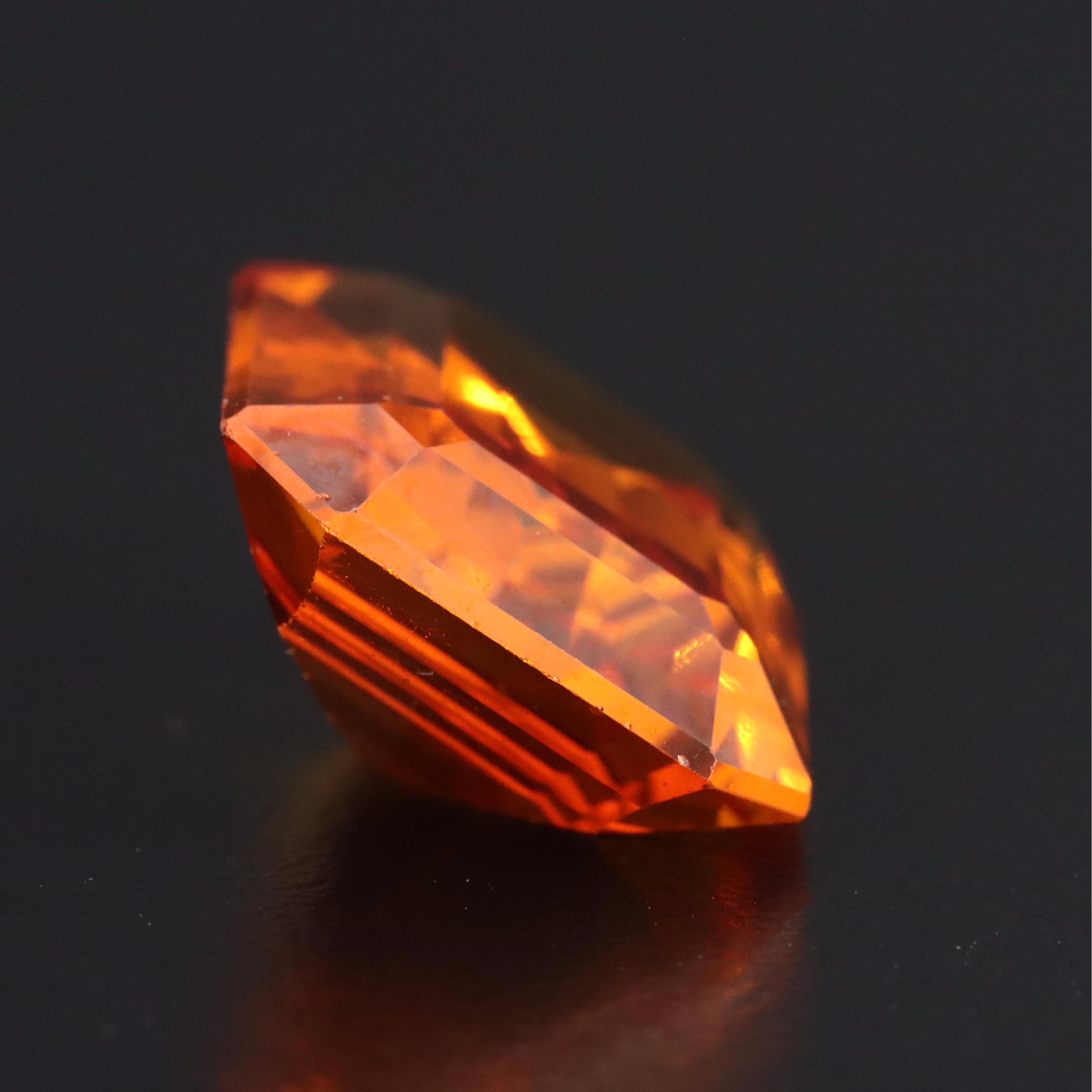 Loose 16.74 CT Lab Grown Sapphire