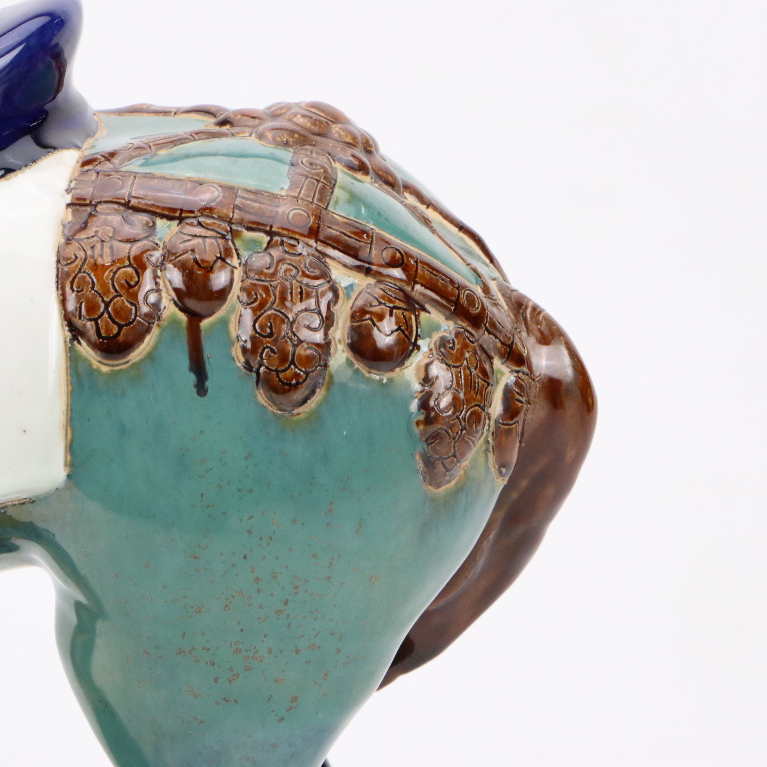 Chinese Tang Dynasty Style Sancai Ware Ceramic Horse