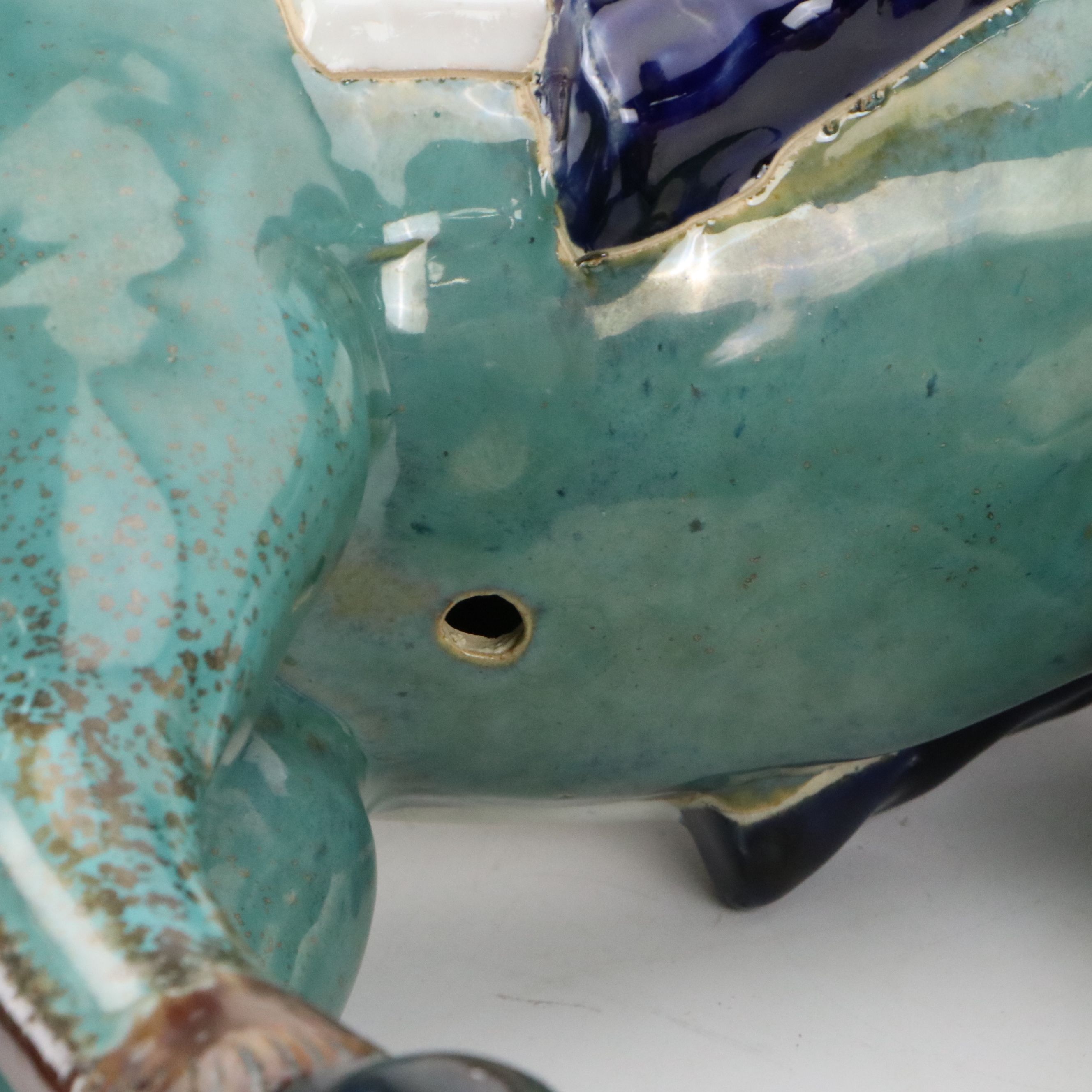 Chinese Tang Dynasty Style Sancai Ware Ceramic Horse