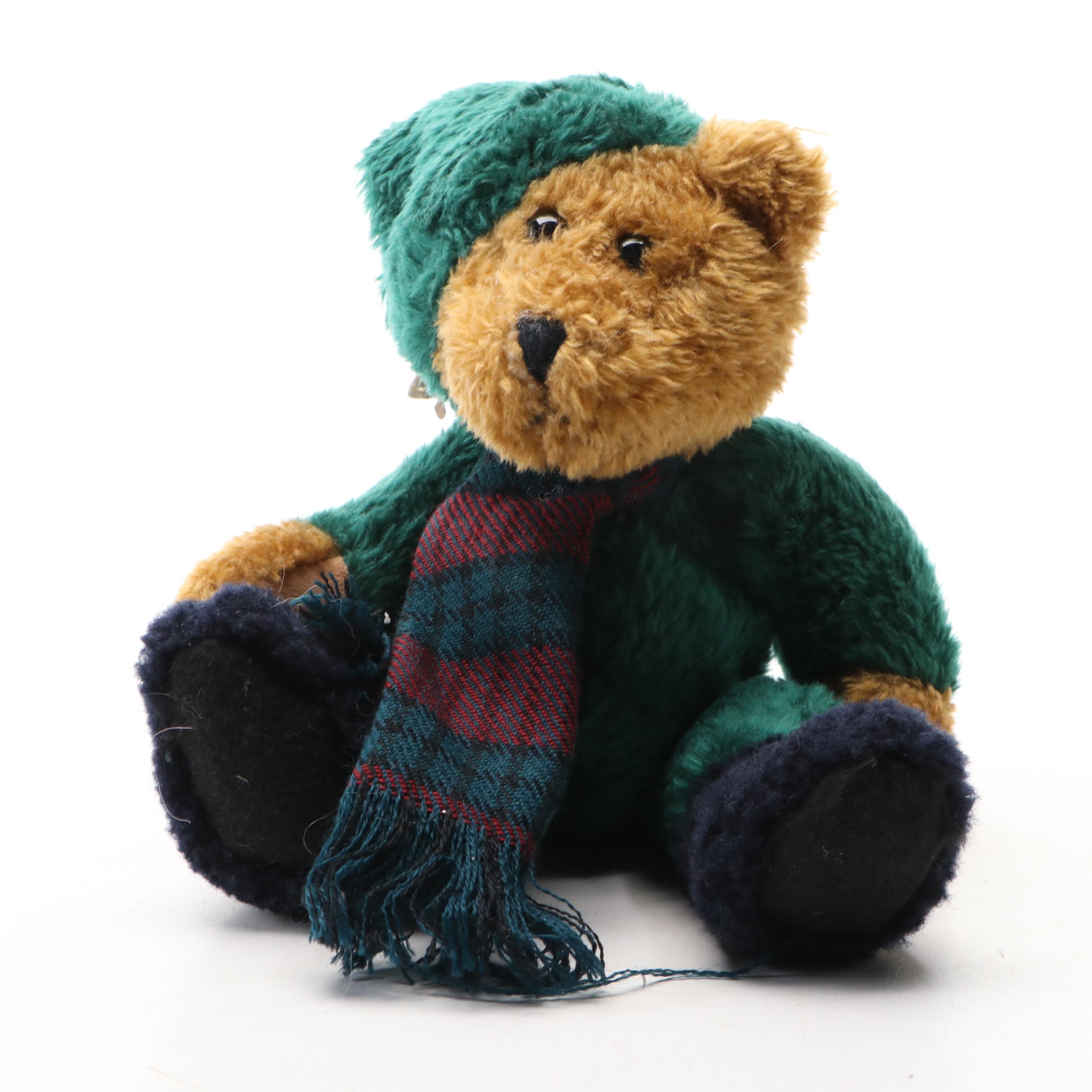 Boyds Bears "Emmett Elfberg" Christmas Teddy Bear, 1996