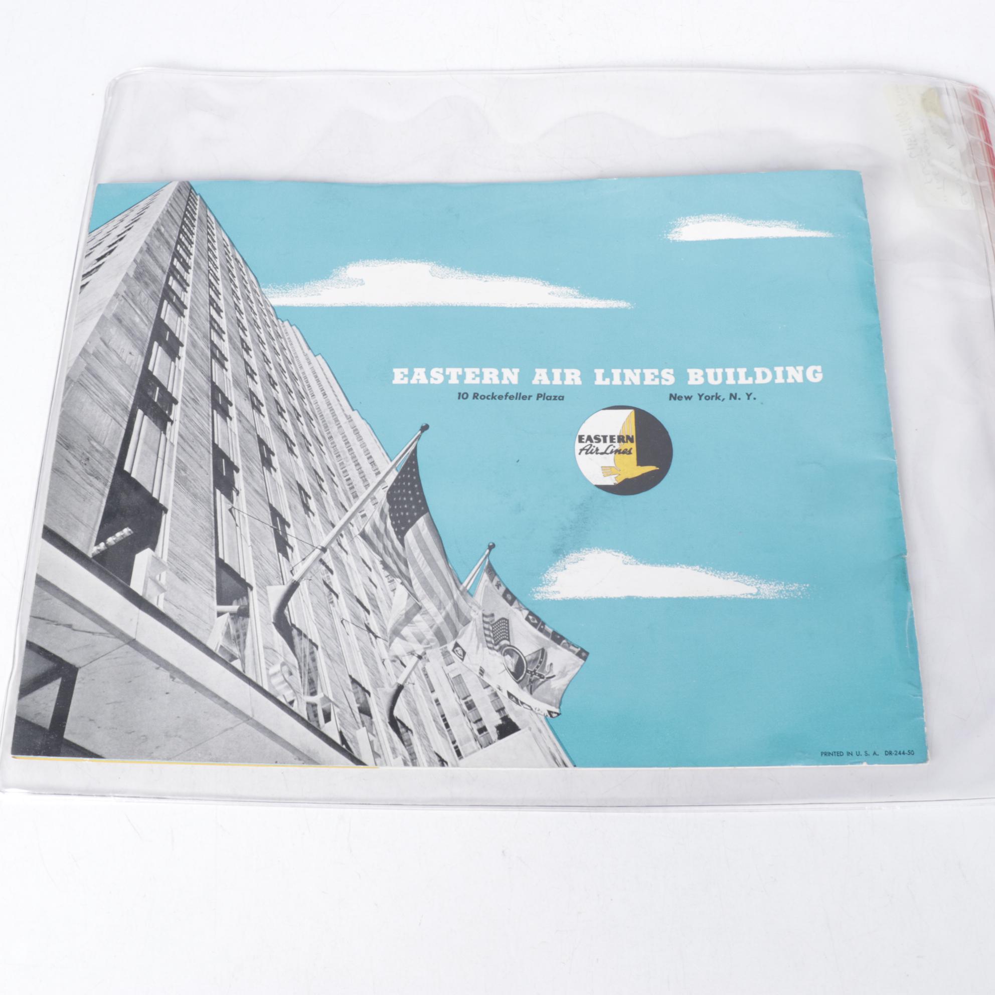 Travel and Airplane Ephemera From 1930s-60s