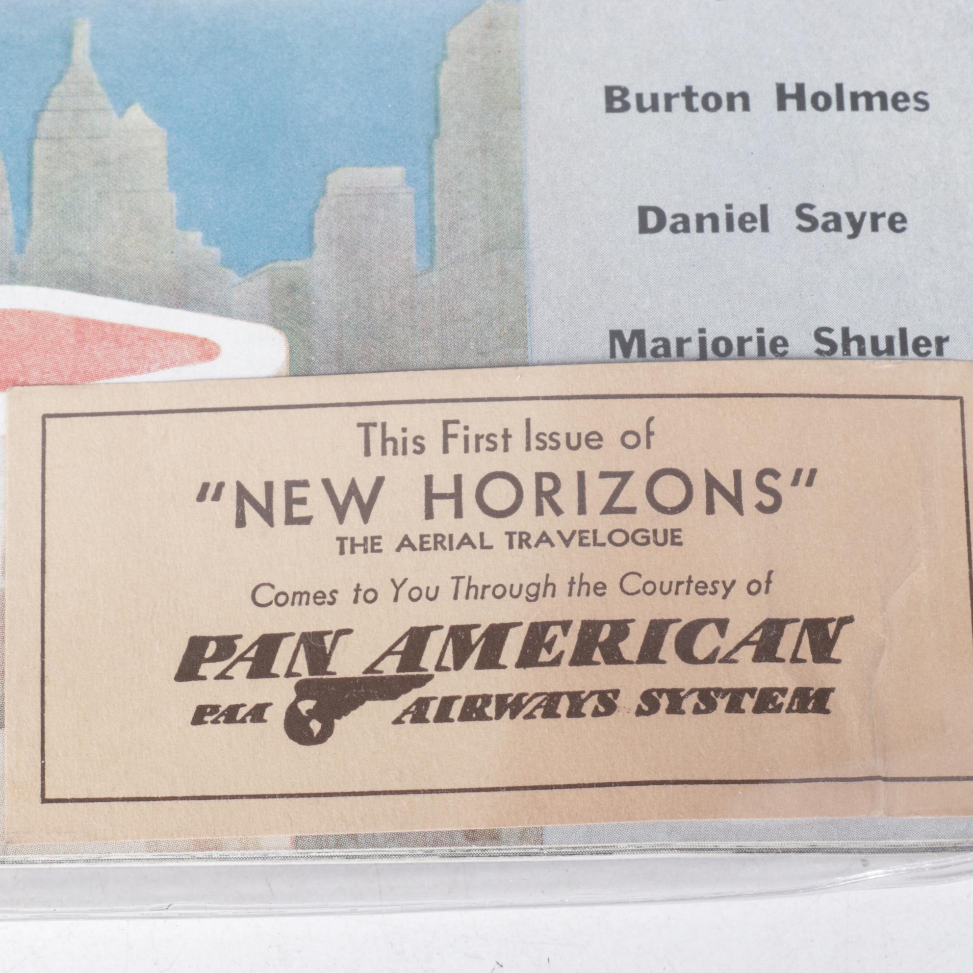 Travel and Airplane Ephemera From 1930s-60s