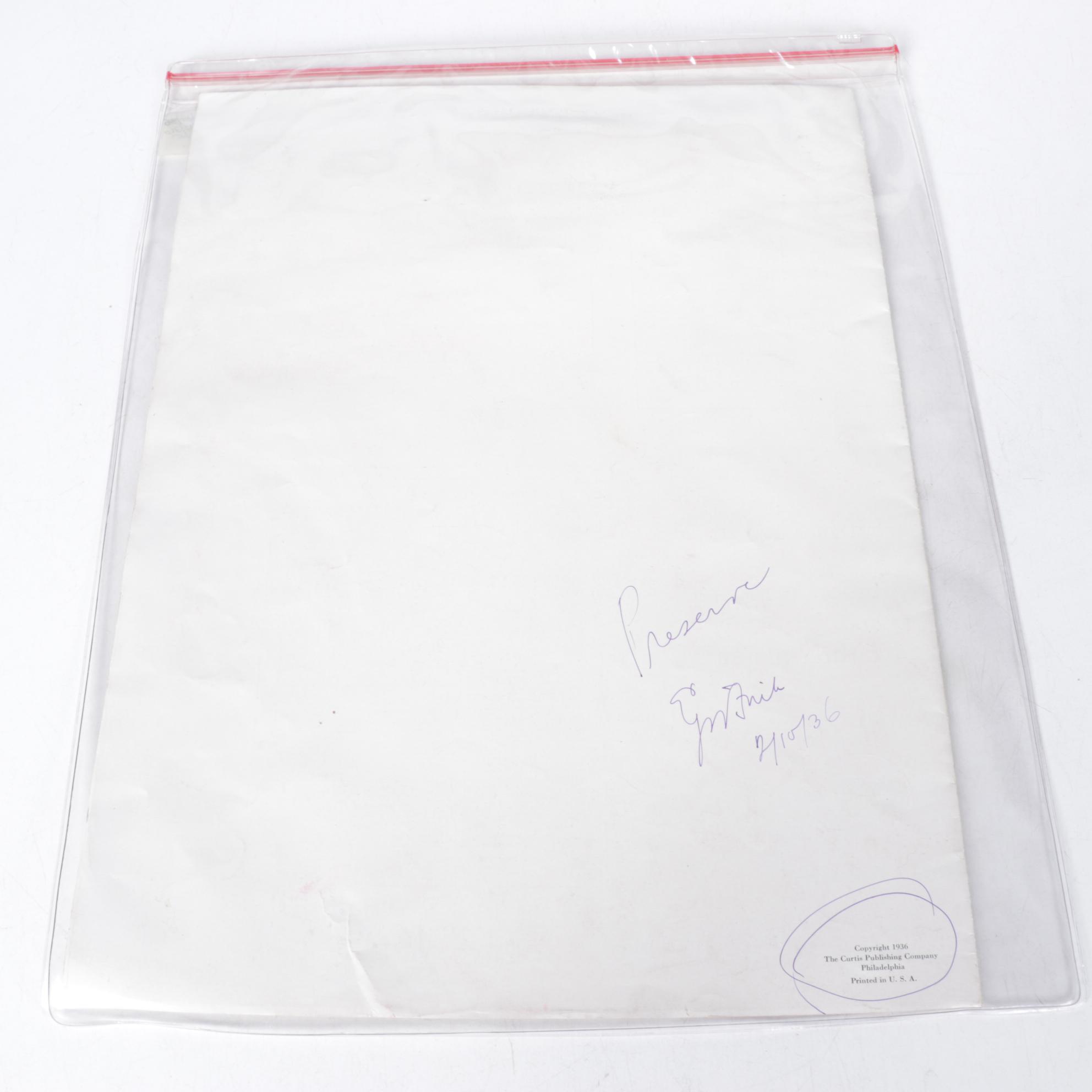 Travel and Airplane Ephemera From 1930s-60s