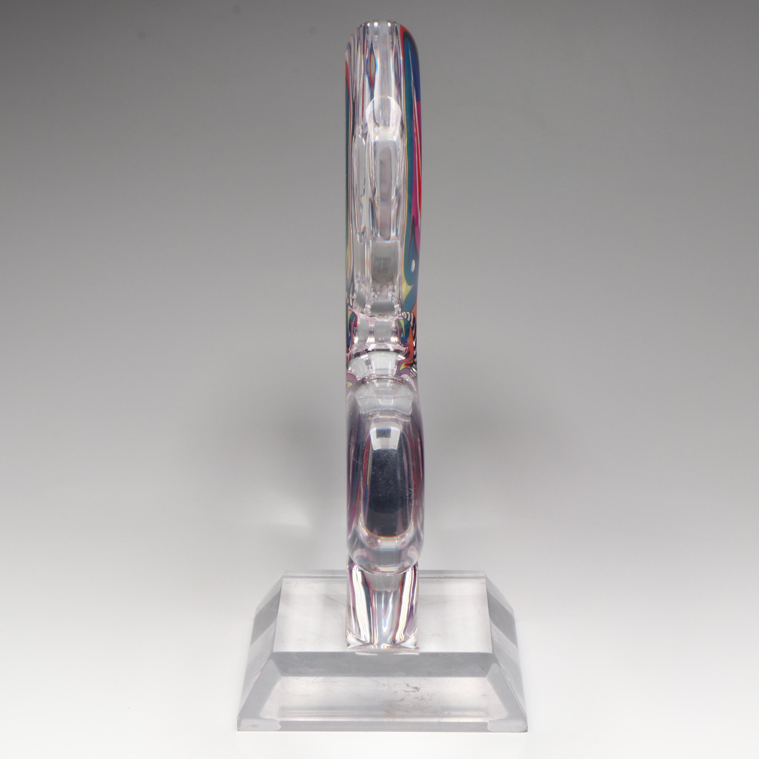 Shlomi Haziza Abstract Butterfly Acrylic Sculpture