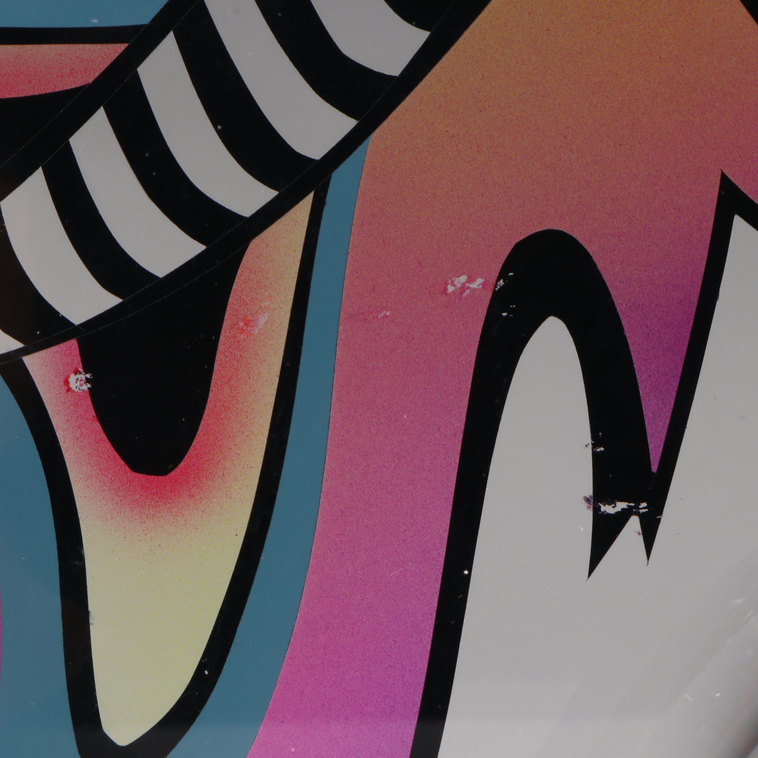 Shlomi Haziza Abstract Butterfly Acrylic Sculpture