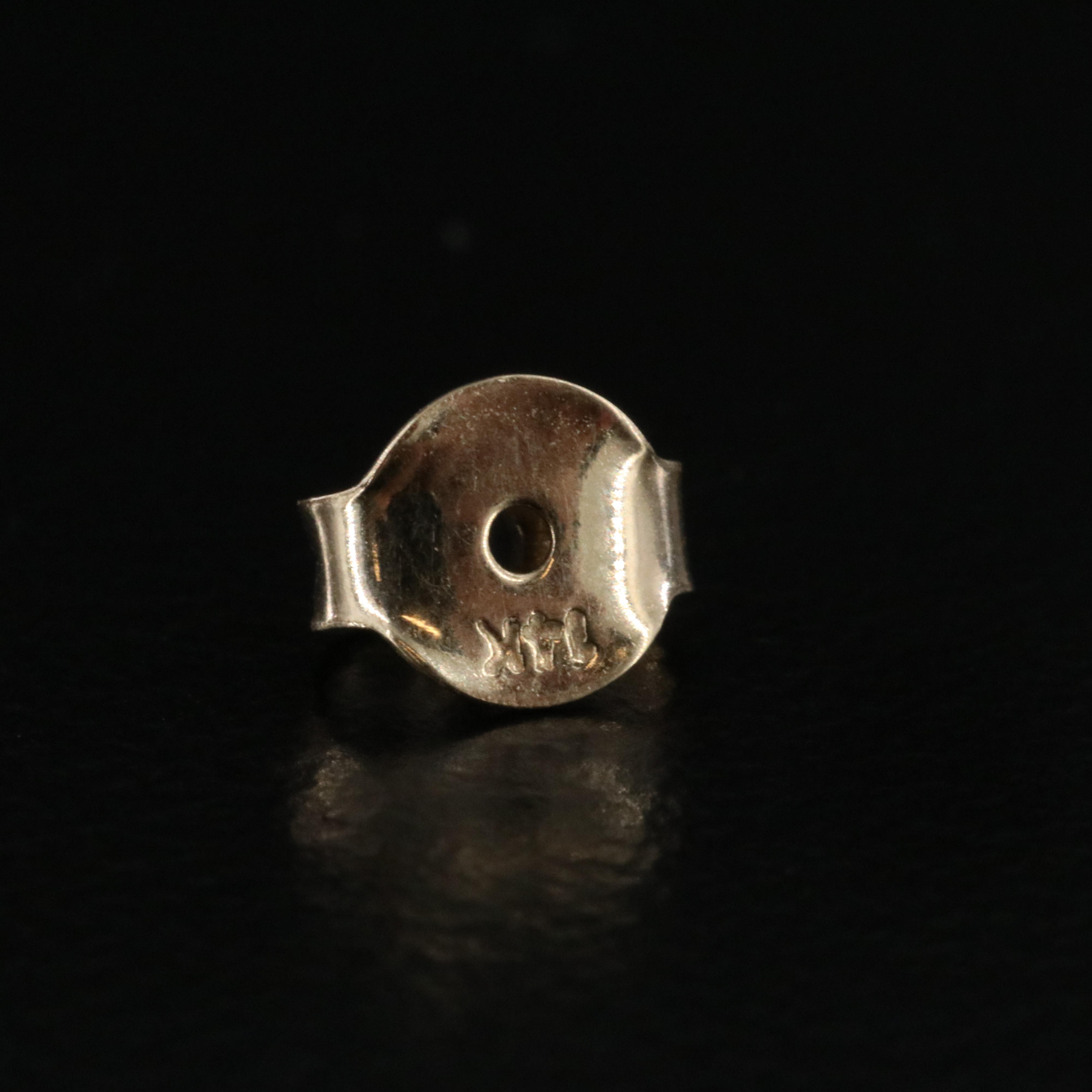 14K 12.69 CTW Sapphire and White Sapphire Earrings with IGI Report