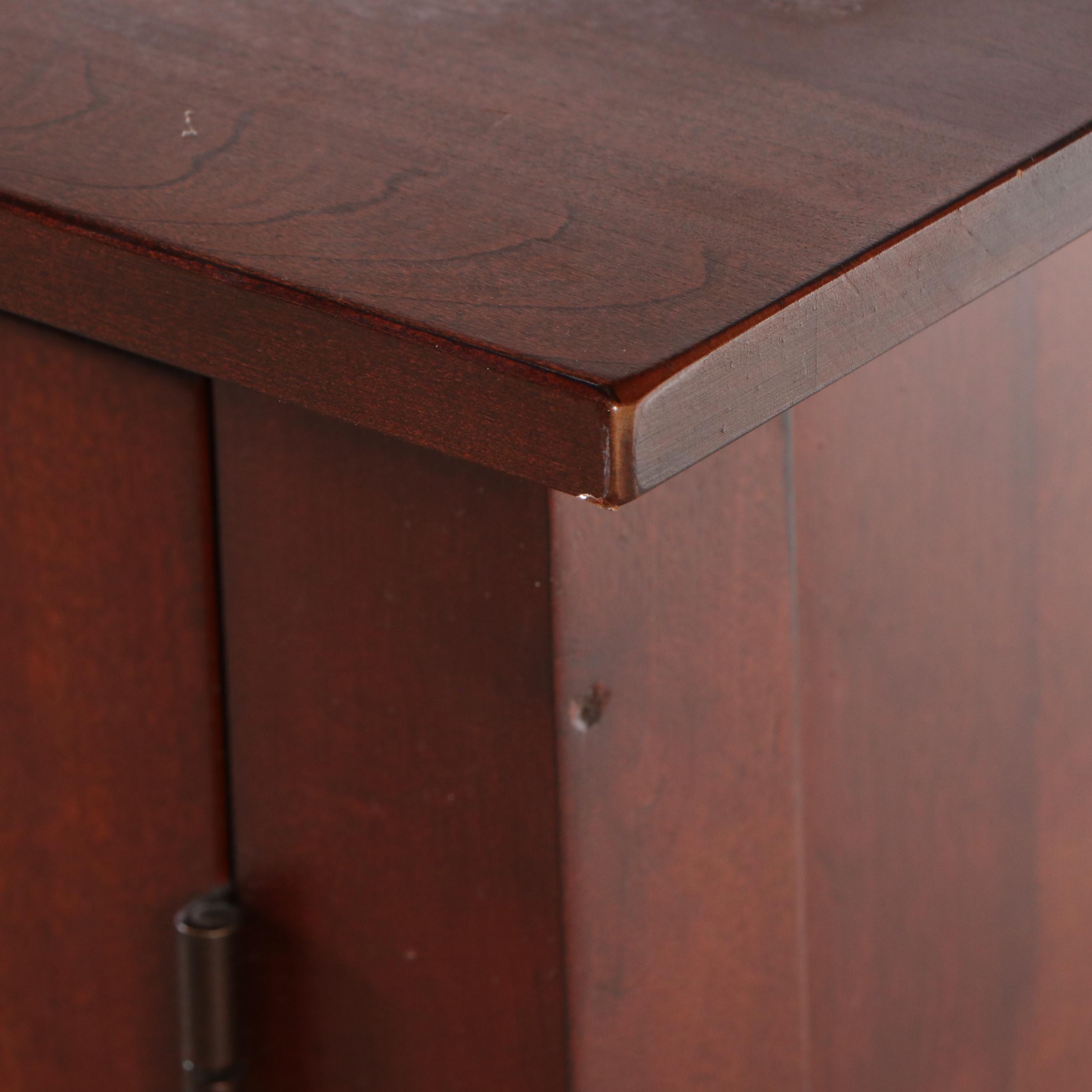 Kincaid Gathering House Cherry Illuminated China Cabinet