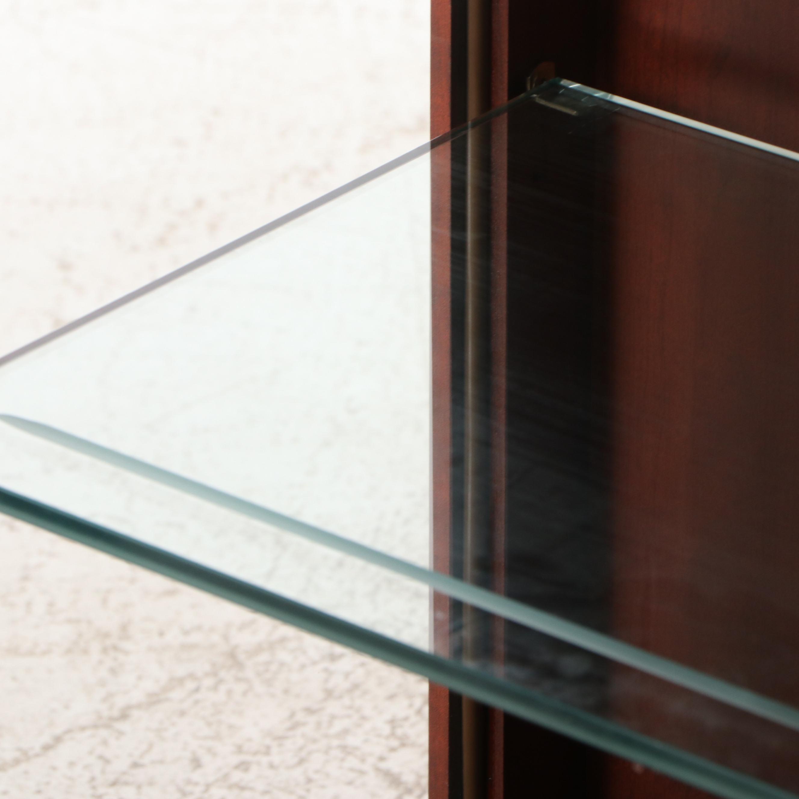 Kincaid Gathering House Cherry Illuminated China Cabinet