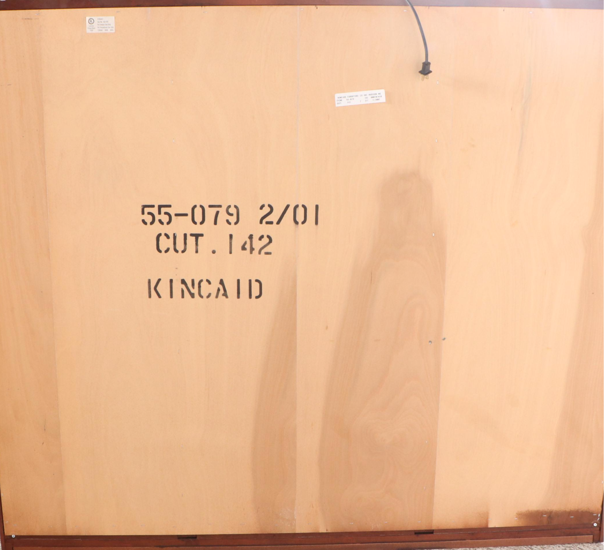 Kincaid Gathering House Cherry Illuminated China Cabinet