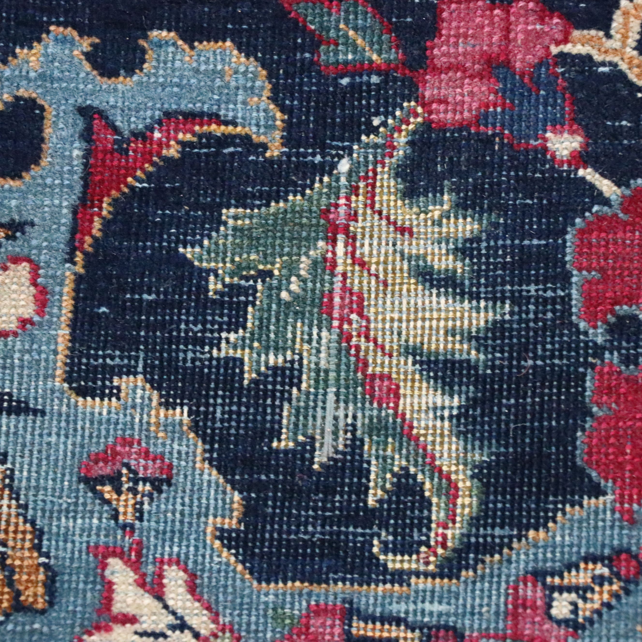 7'8 x 11' Hand-Knotted Persian Tabriz Area Rug