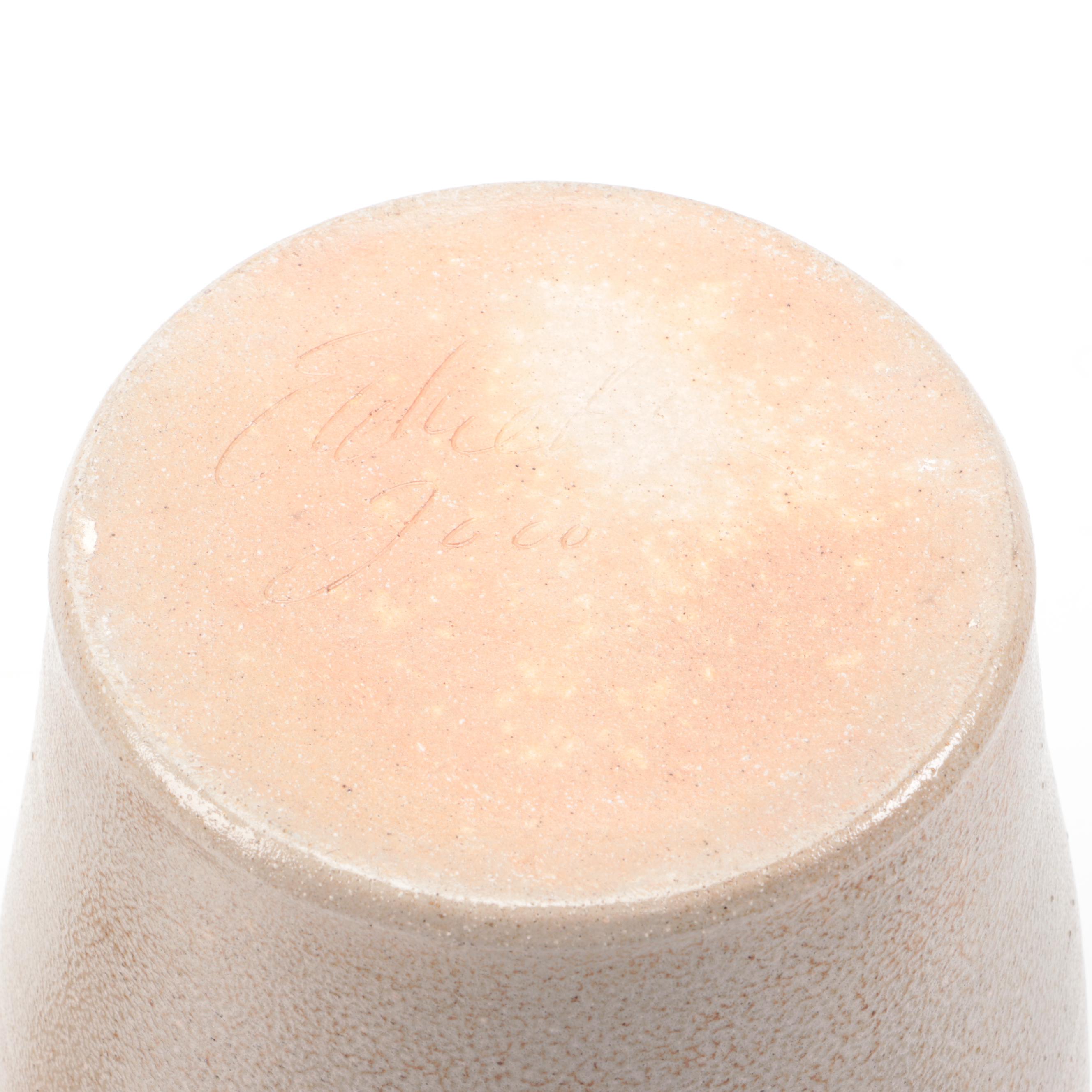 Pennsylvania Salt Glazed Stoneware Crock and Pitcher with Cobalt Designs