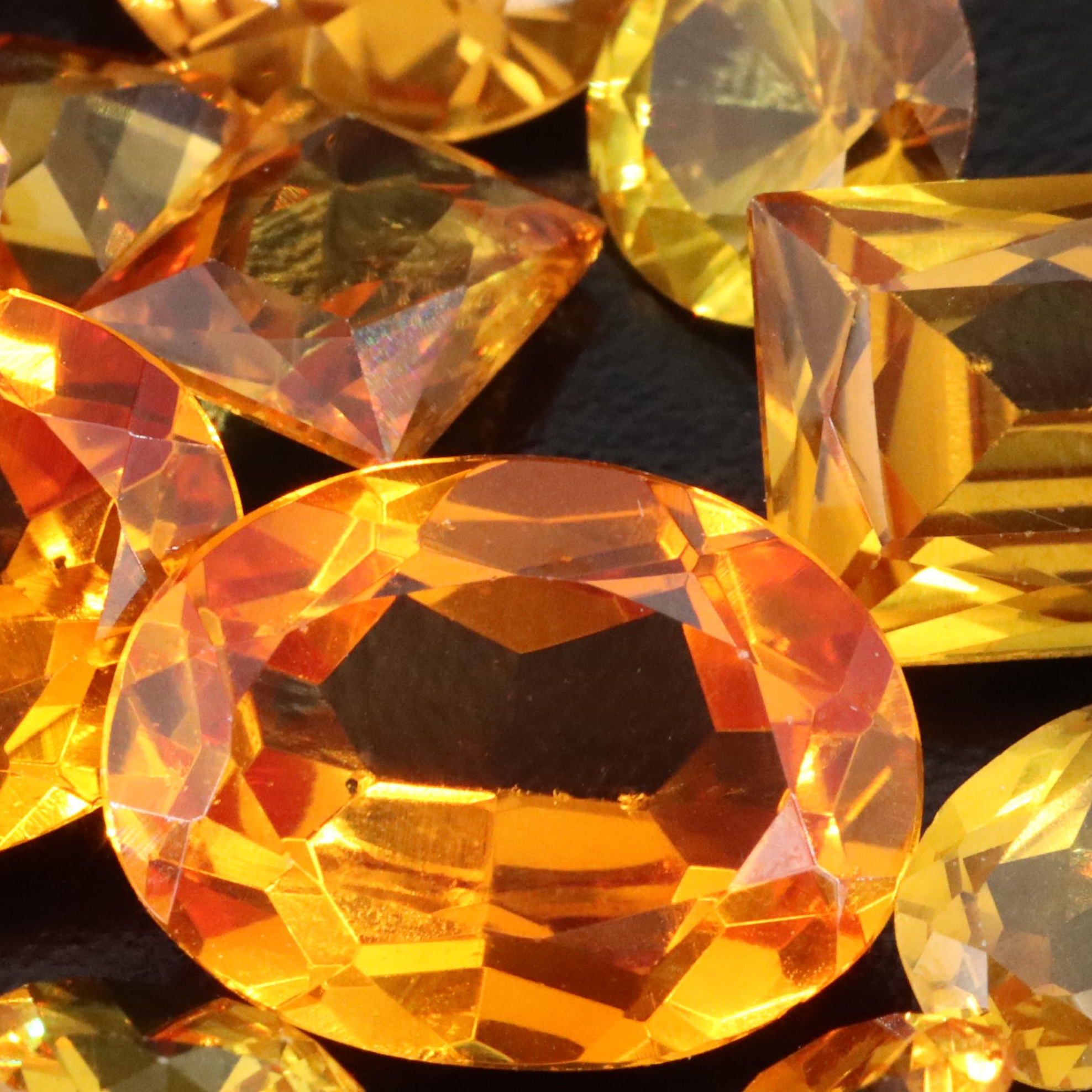 Loose 76.73 CTW Lab Grown Sapphire Lot