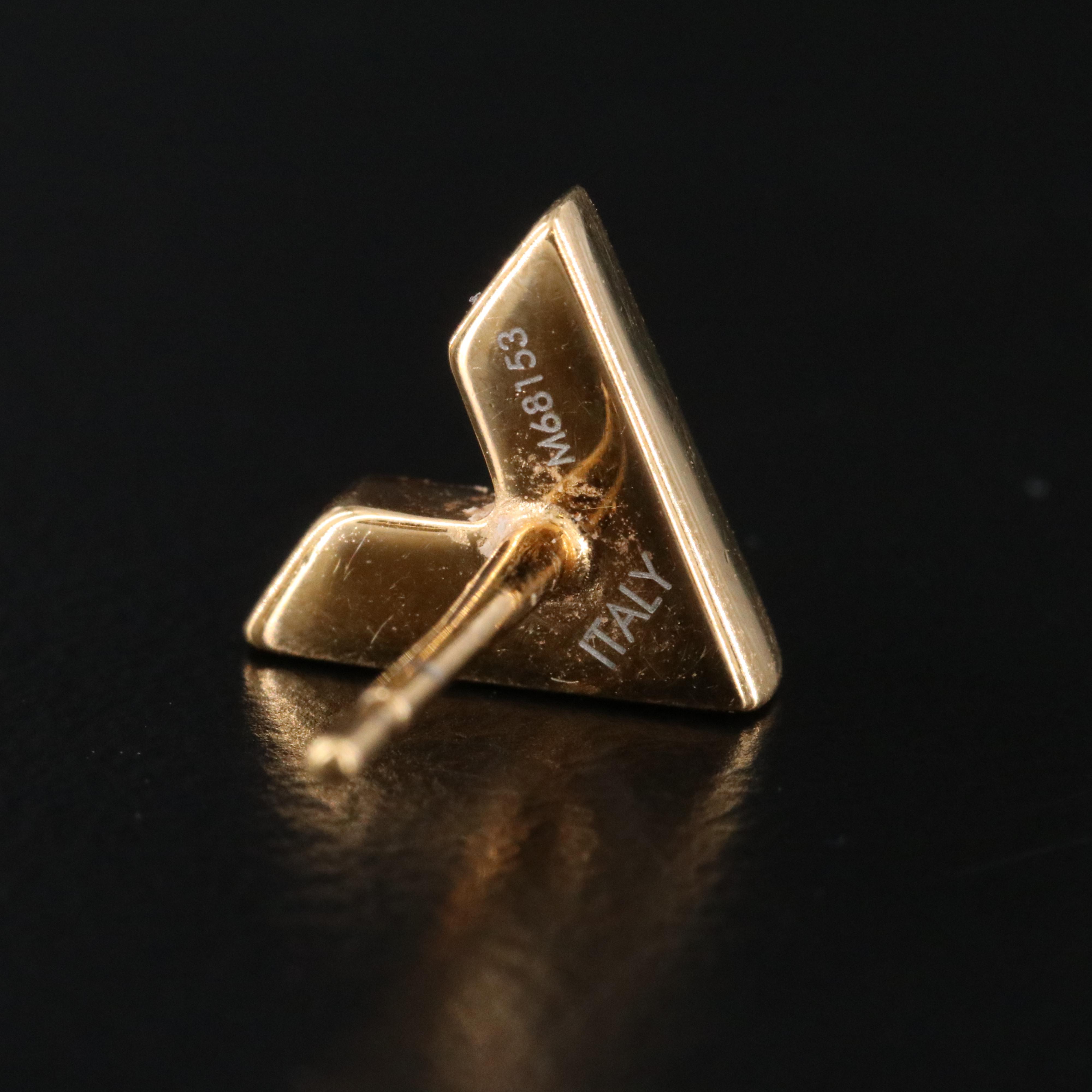 Louis Vuitton Essential V Stud Earrings