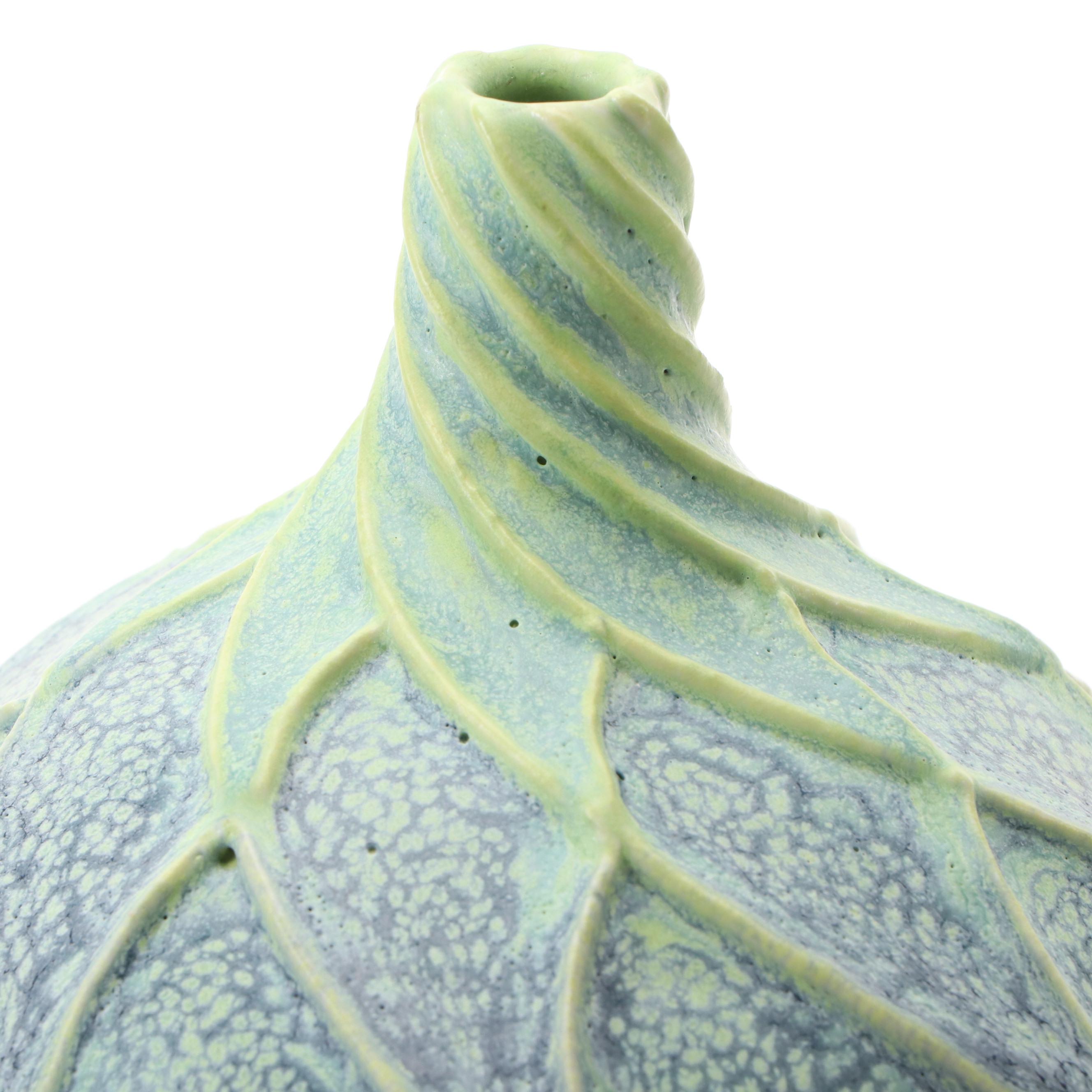 Steve Fredericks for Jemerick Pottery Arts and Crafts Style Matte Glaze Vase