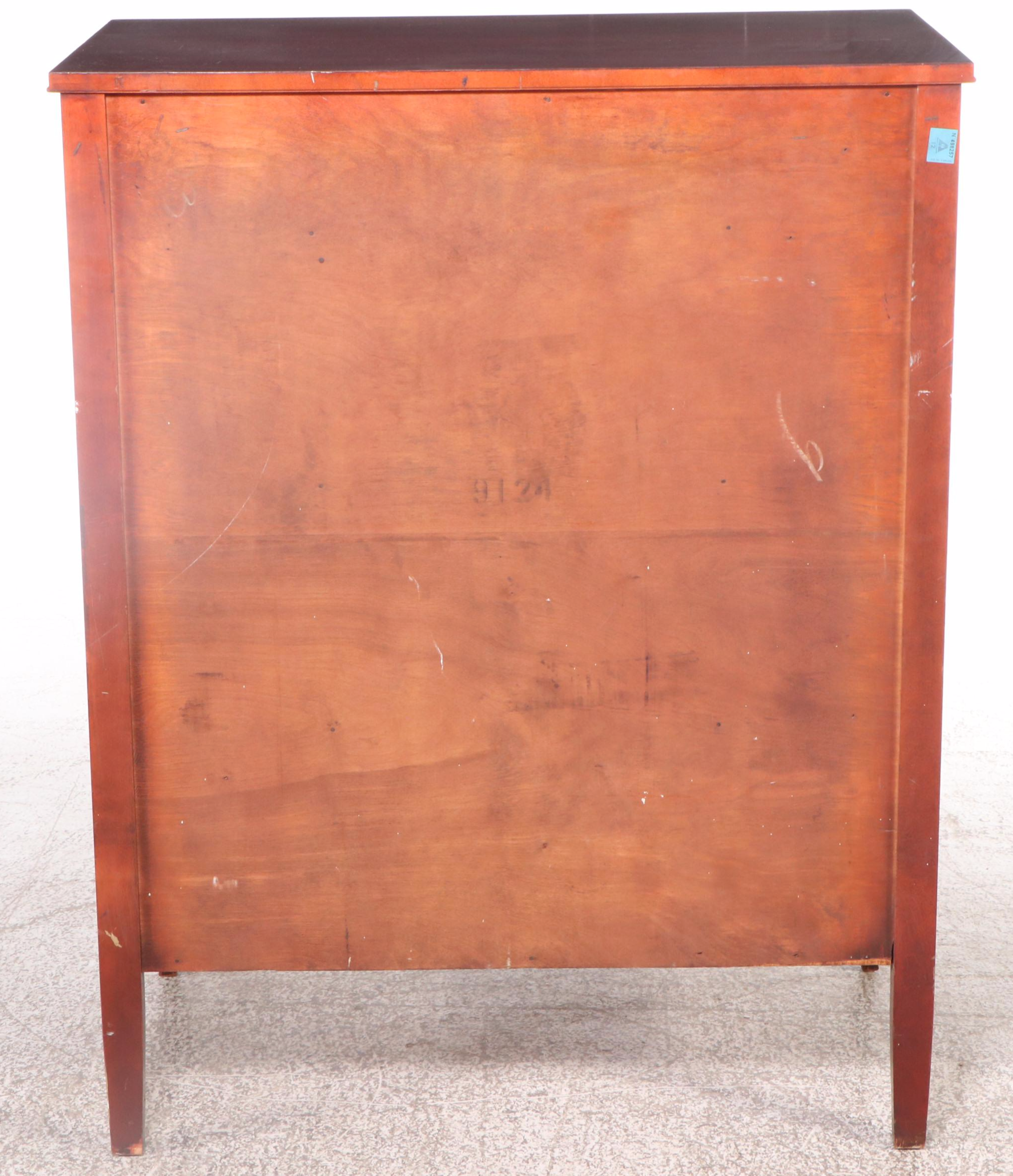 Northern Furniture Co. Empire Style Mahogany Chest of Drawers