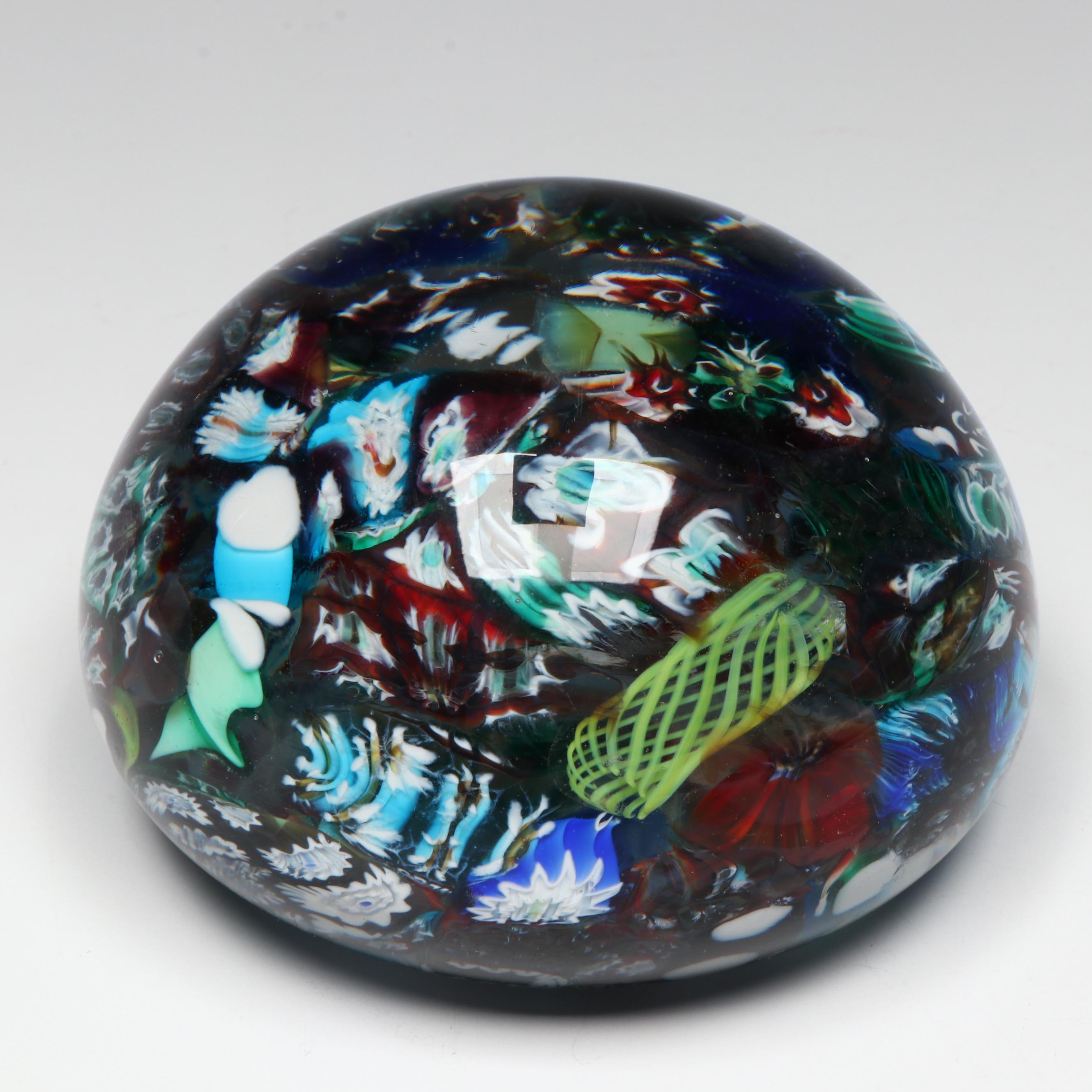 Villeroy & Boch Crystal Letter Opener, Millefiori Glass Paperweight and More