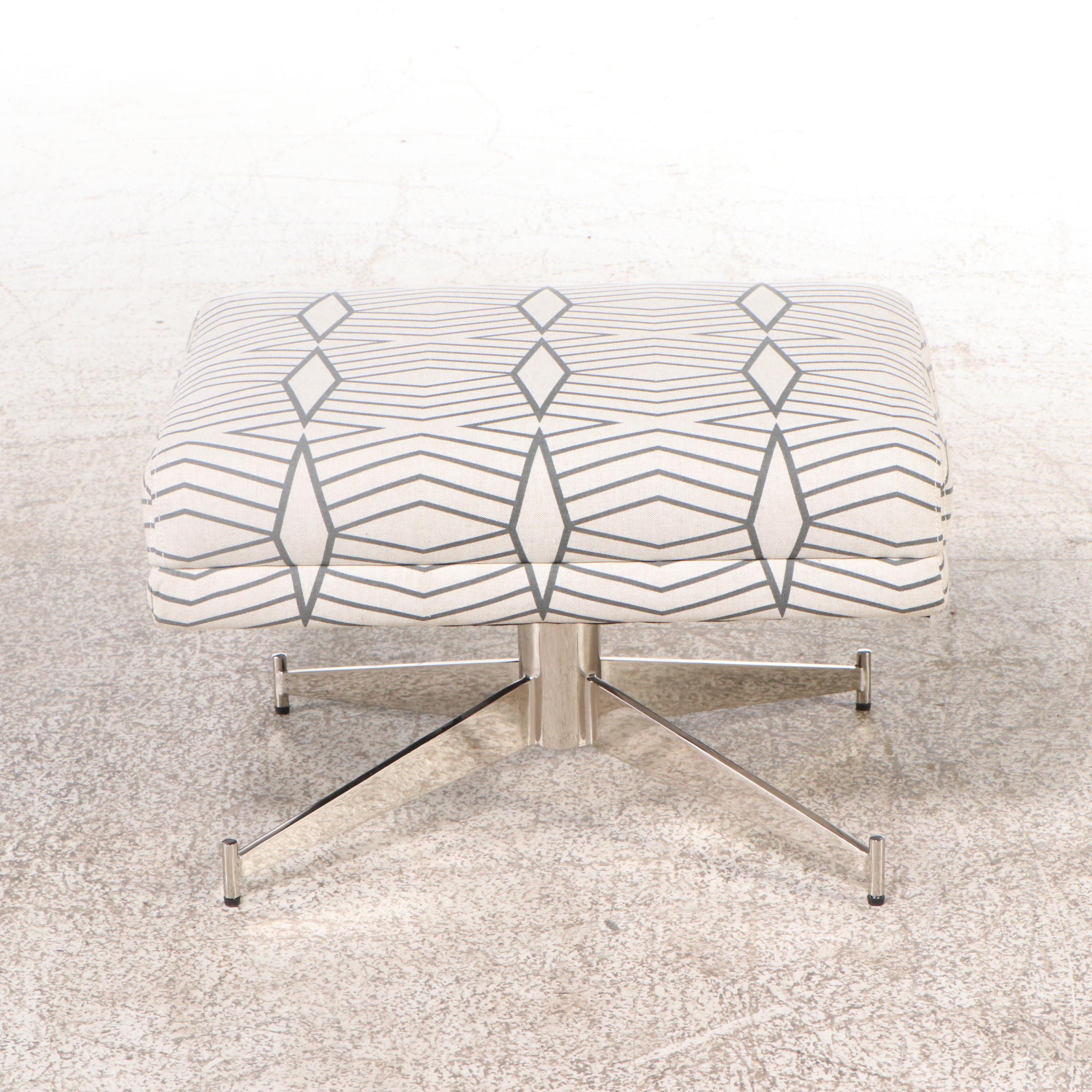 West Elm "Hemming" Chair and Ottoman