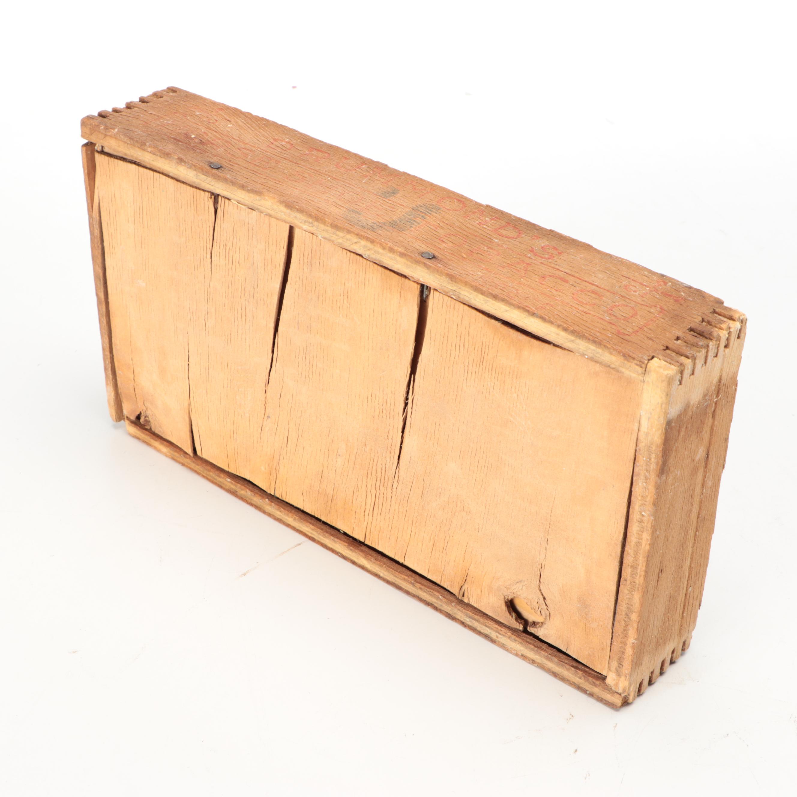 Victorian Hand Crank Coffee Grinder with Wooden Boxes