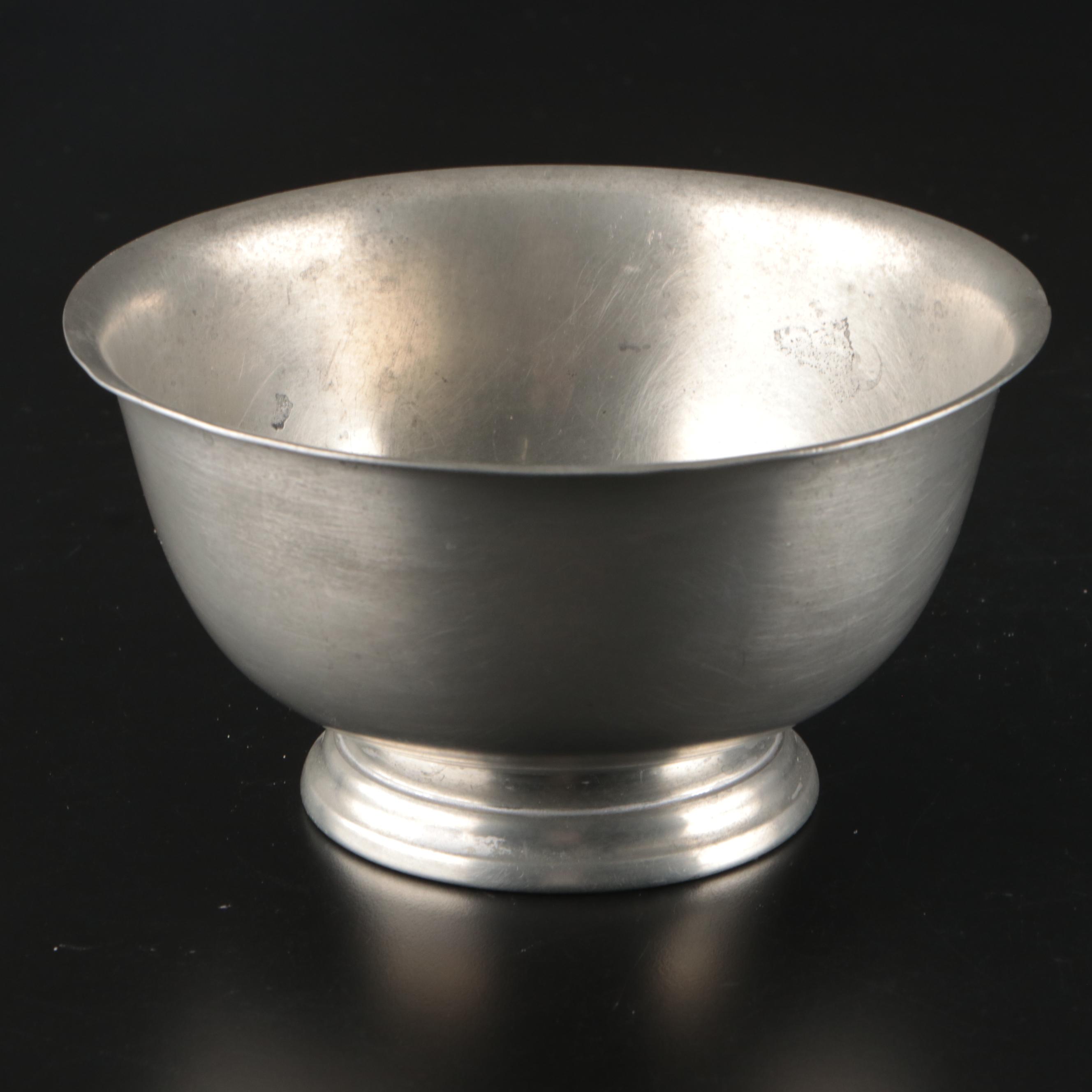 Norwegian Pewter Tankards  with Wilton Mortar and Pestle and Other Tableware