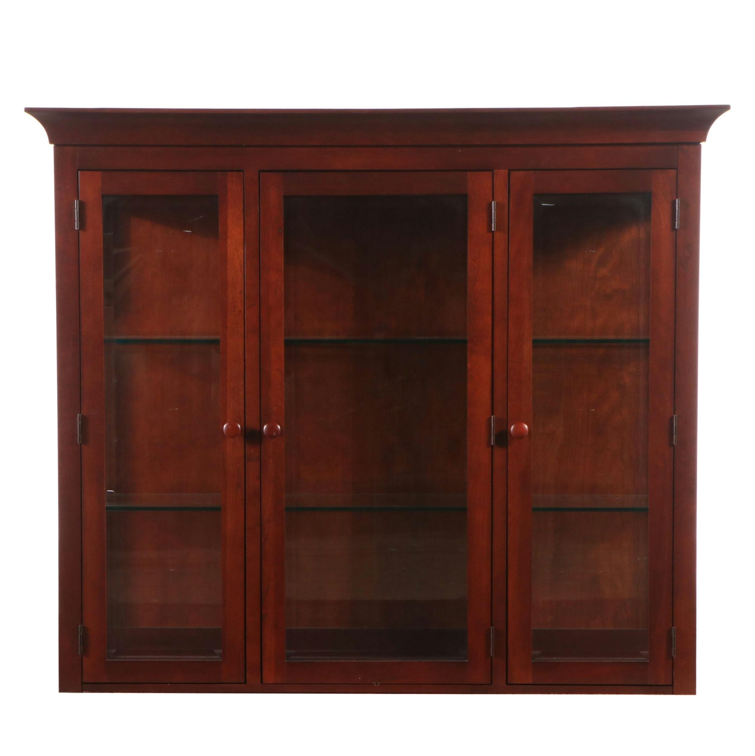 Kincaid Gathering House Cherry Illuminated China Cabinet