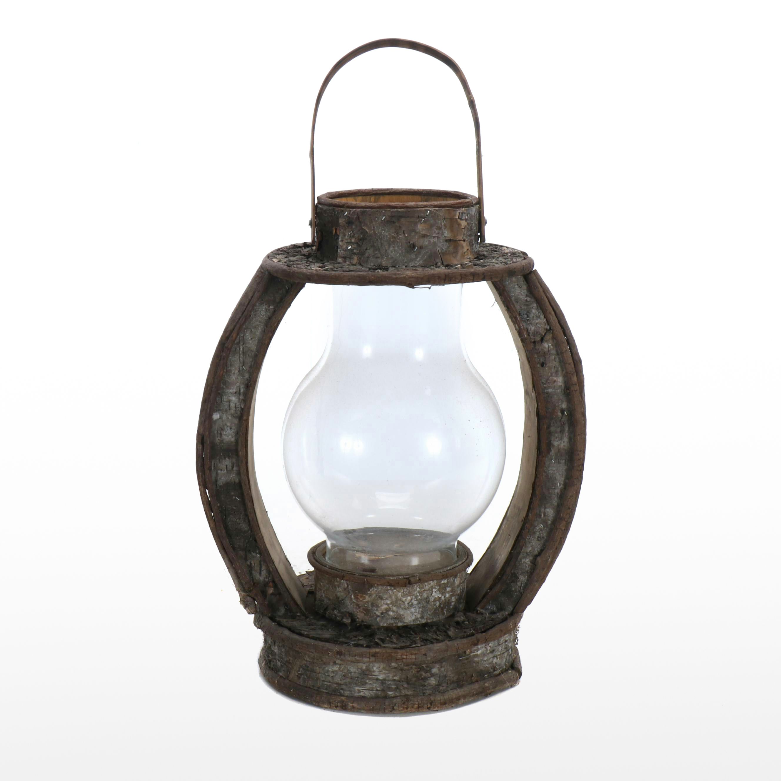 Folk Art Style Wooden Lantern