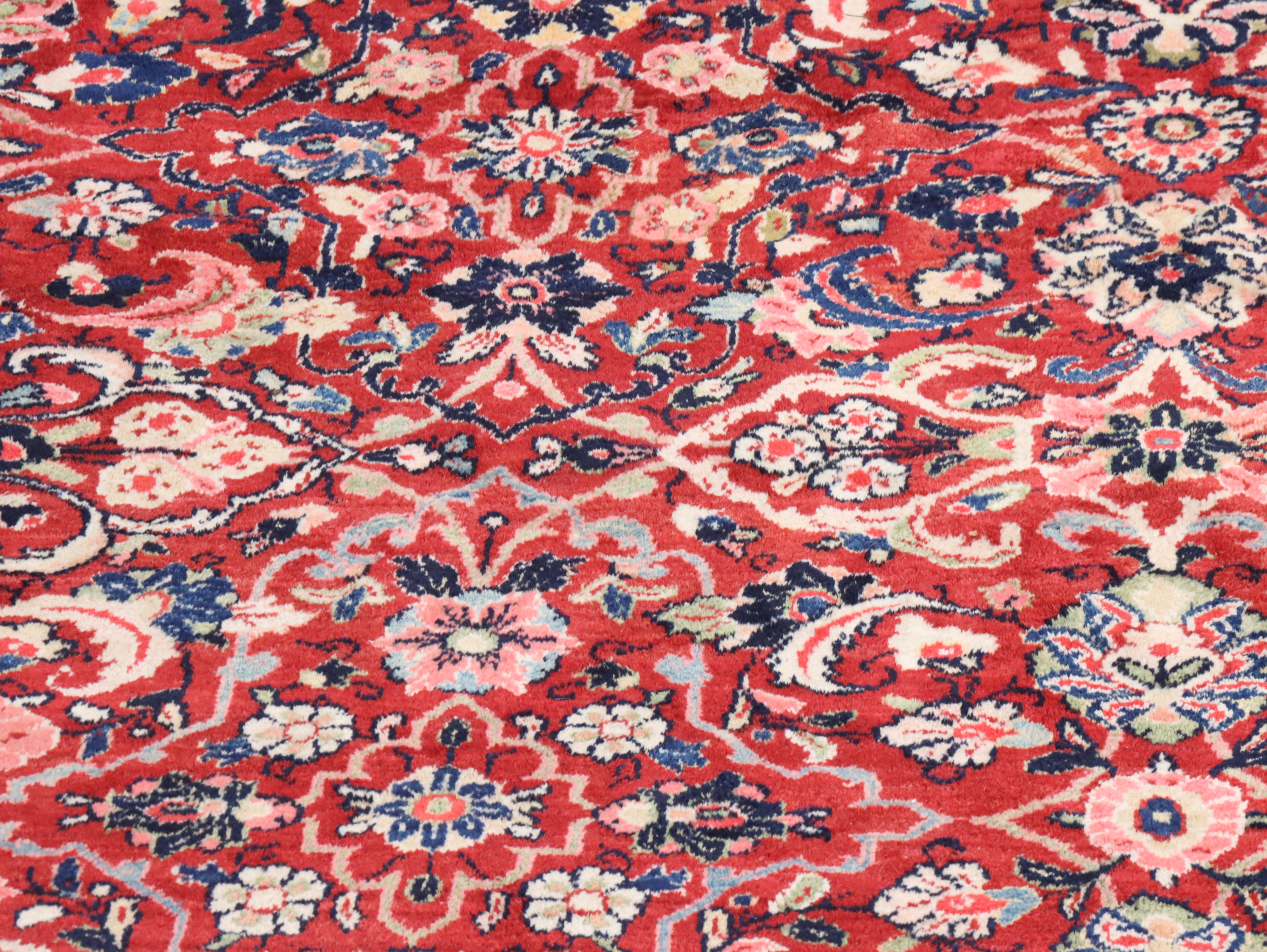 11'4 x 17'9 Hand-Knotted Persian Sarouk Room Sized Rug