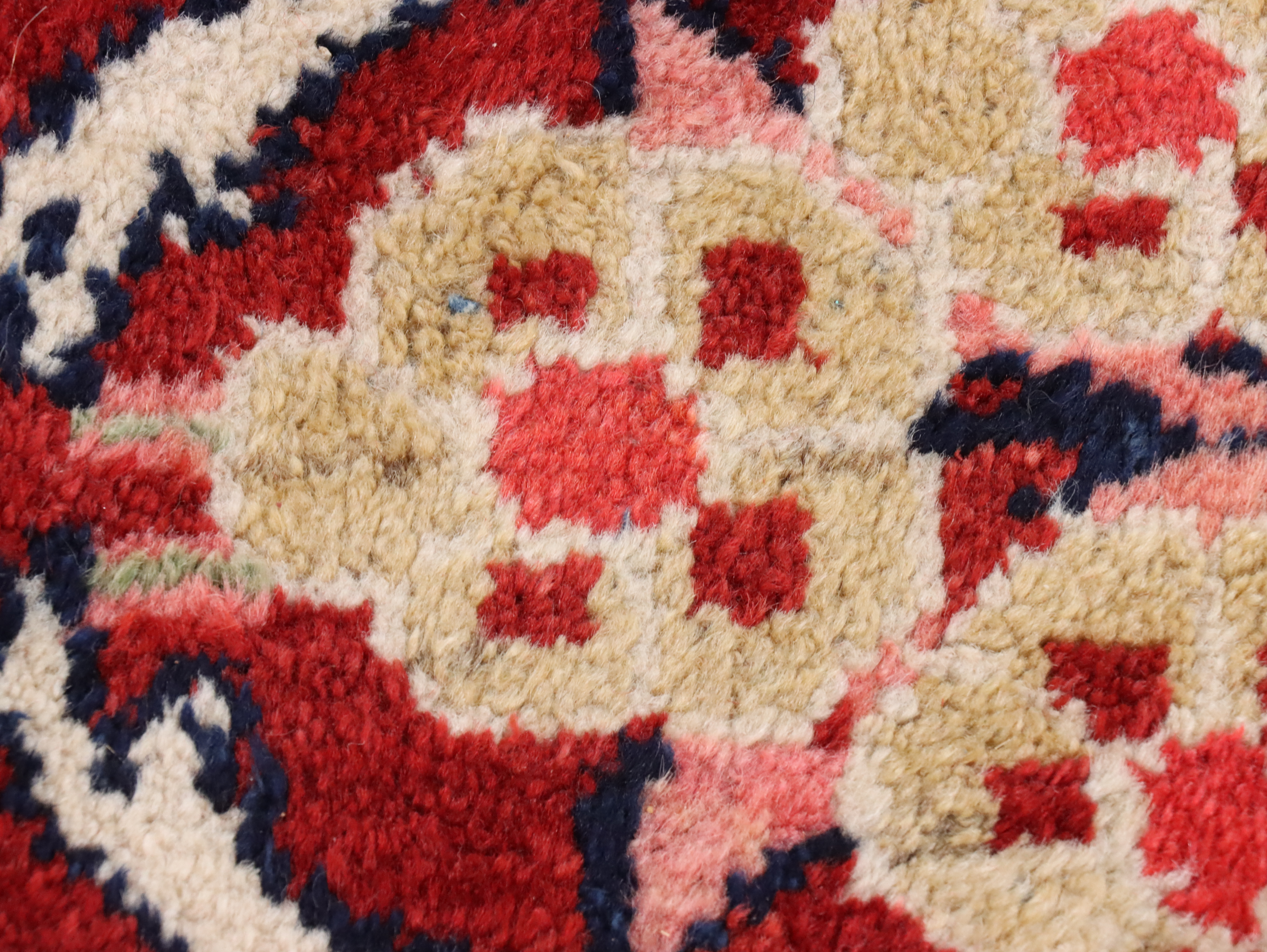 11'4 x 17'9 Hand-Knotted Persian Sarouk Room Sized Rug