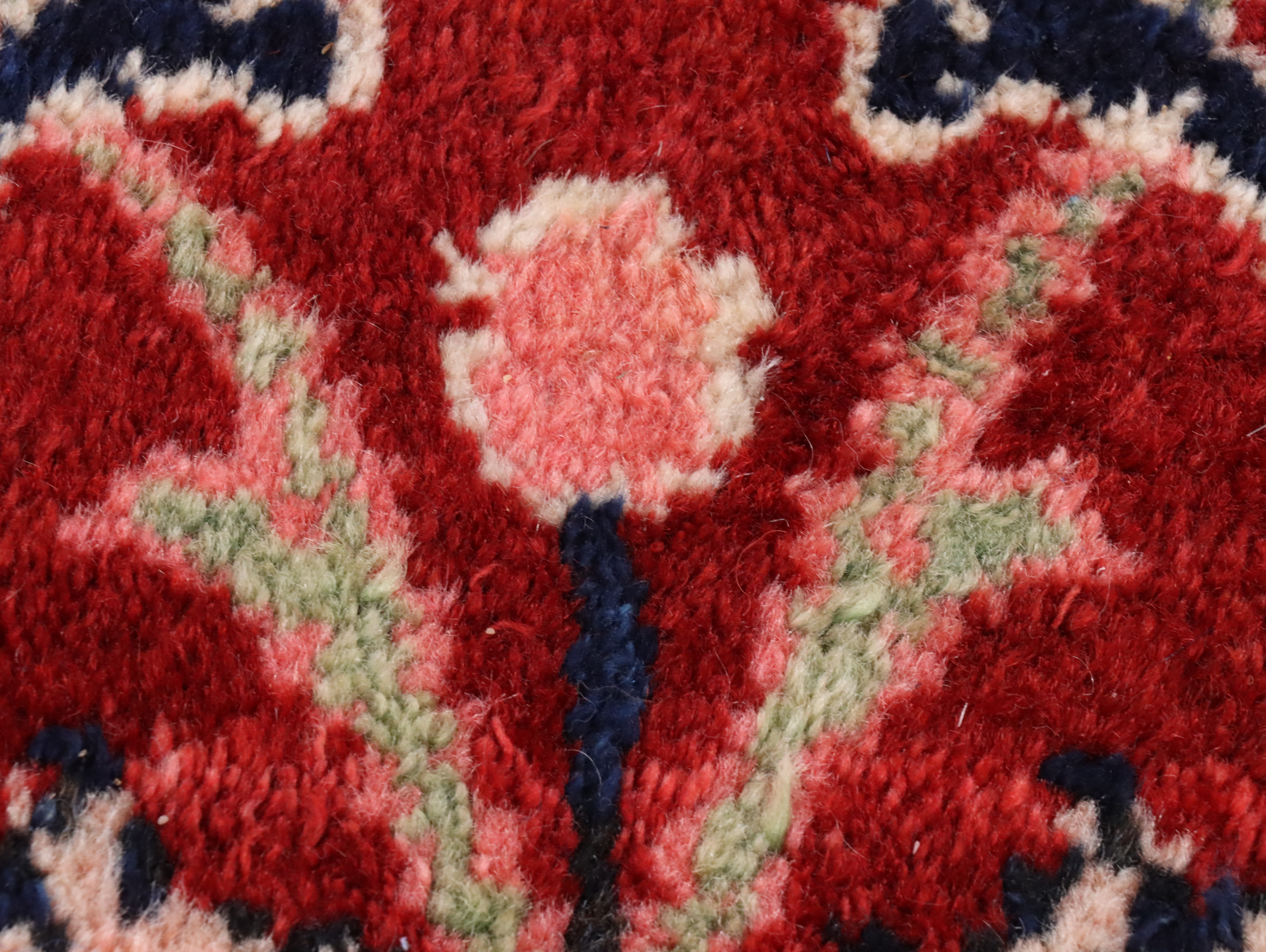 11'4 x 17'9 Hand-Knotted Persian Sarouk Room Sized Rug