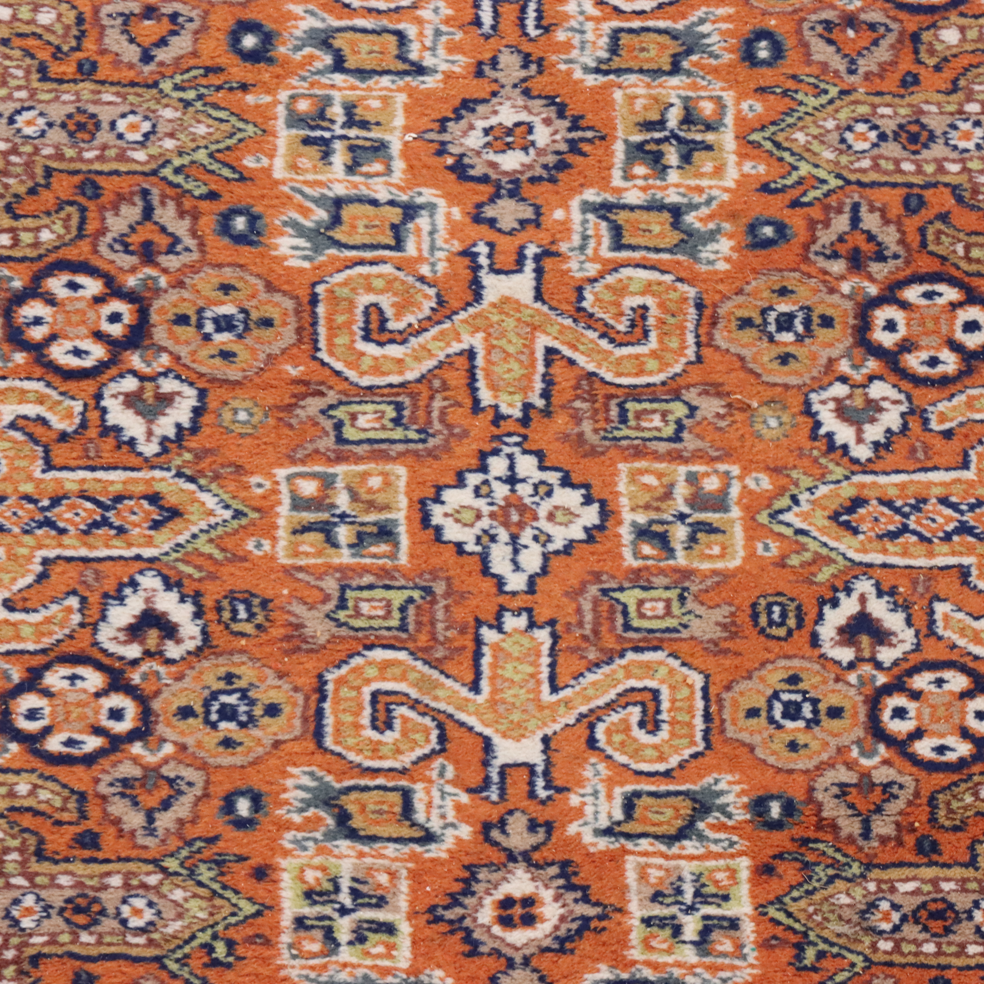2'8 x 8'6 Hand-Knotted Caucasian Azerbaijan Perpedil Carpet Runner