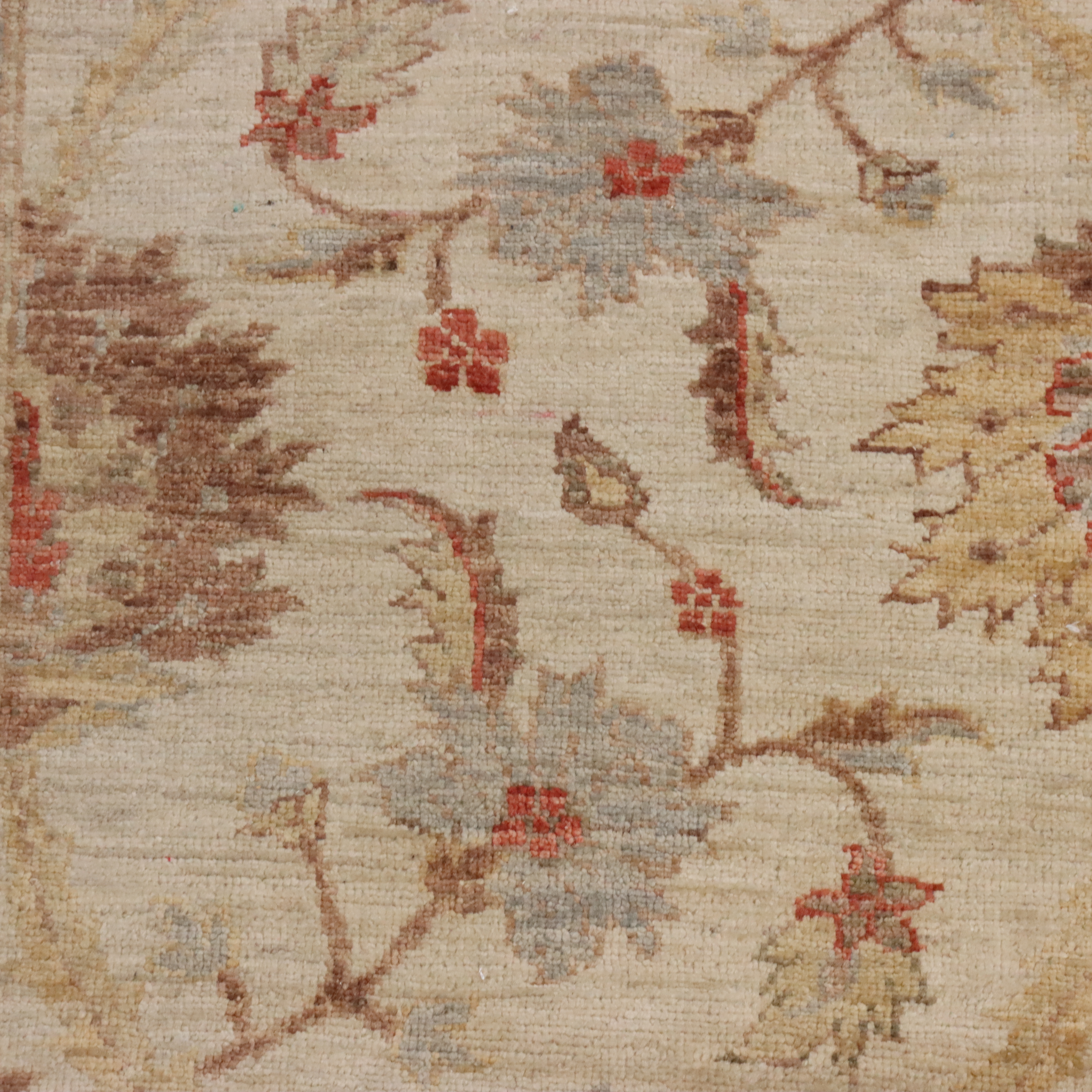 4' x 4'8 Hand-Knotted Indian Jaipur Area Rug