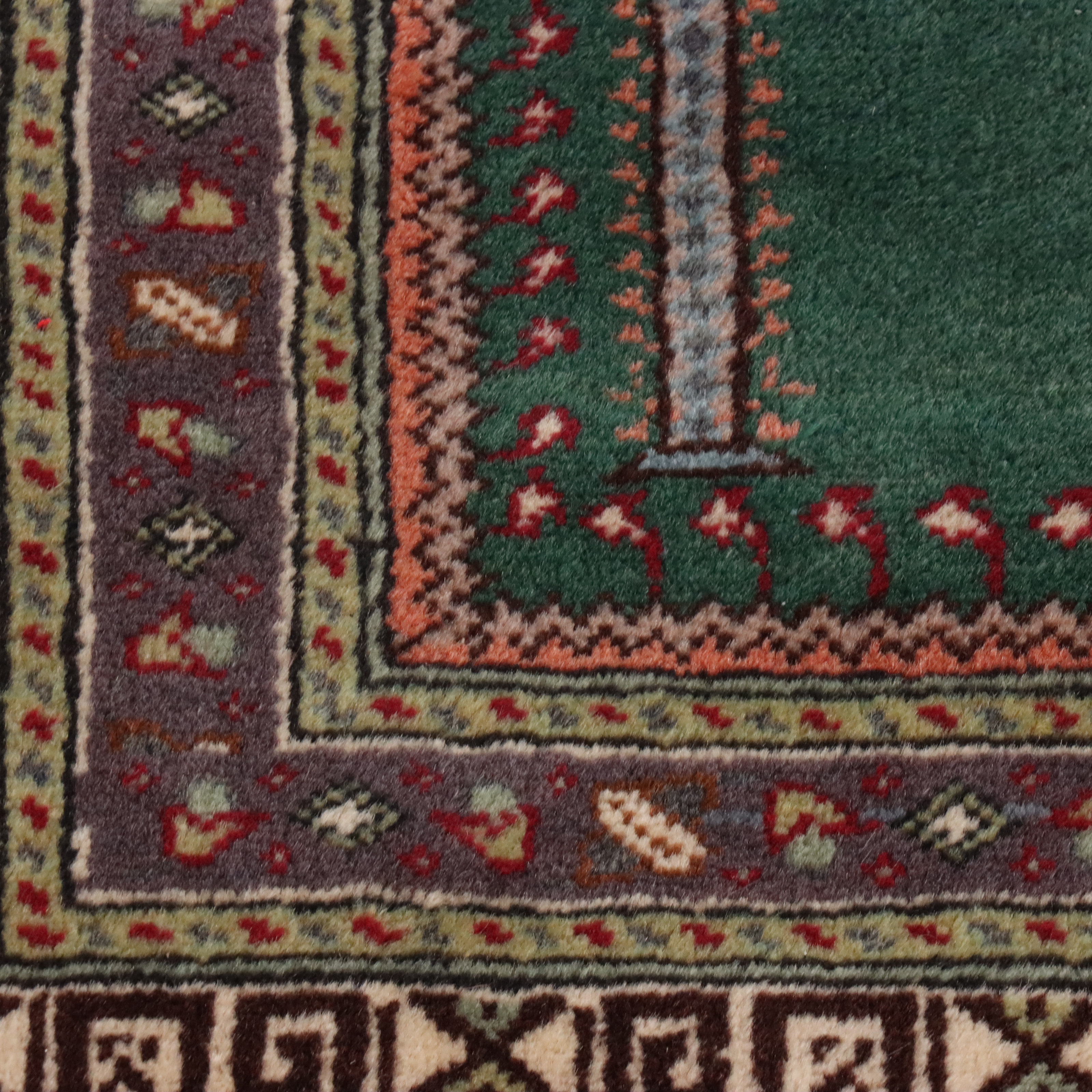 3' x 4'7 Hand-Knotted Persian Birjand Prayer Rug