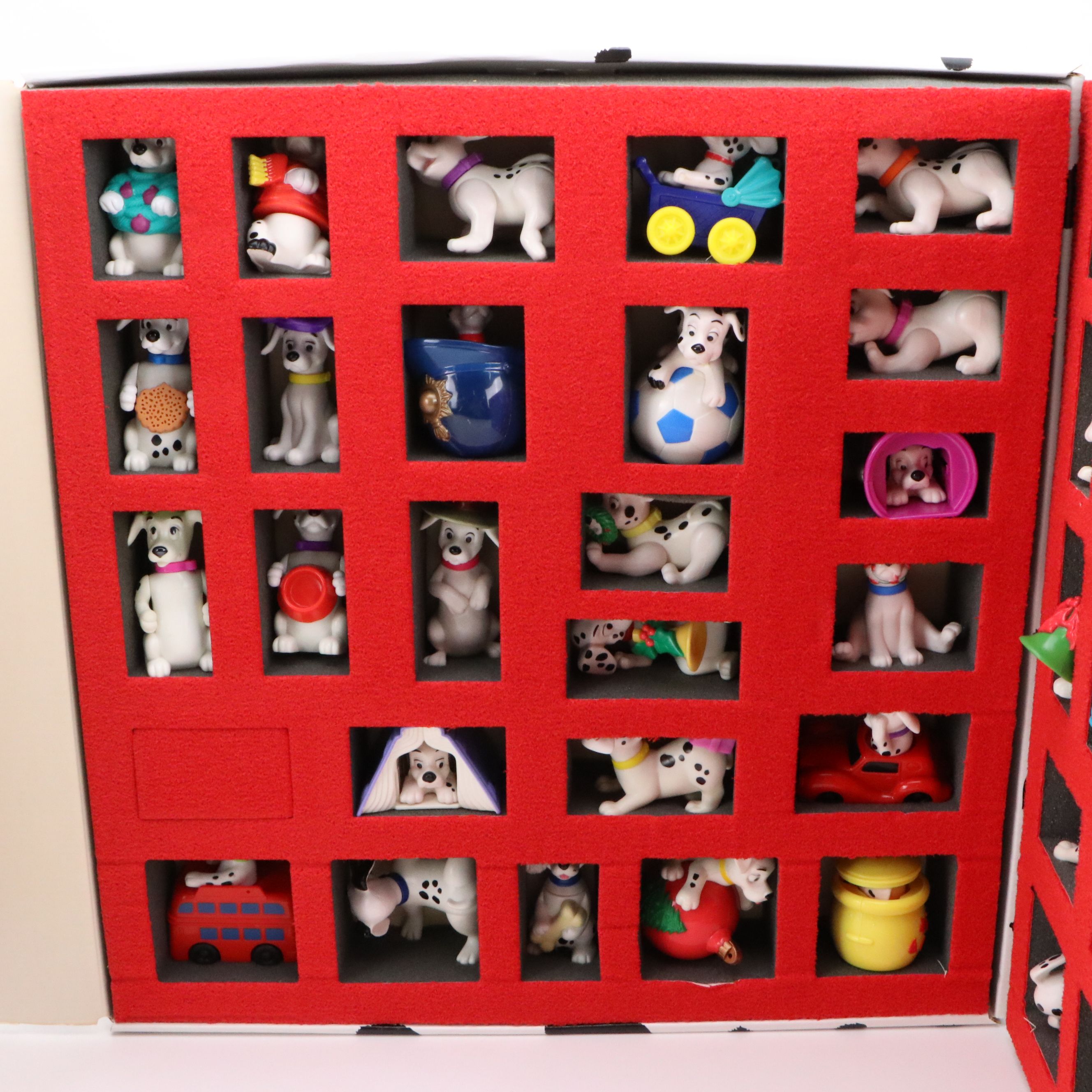 McDonald's for Disney's "101 Dalmatians" Happy Meal Toys Full Set with Case, COA