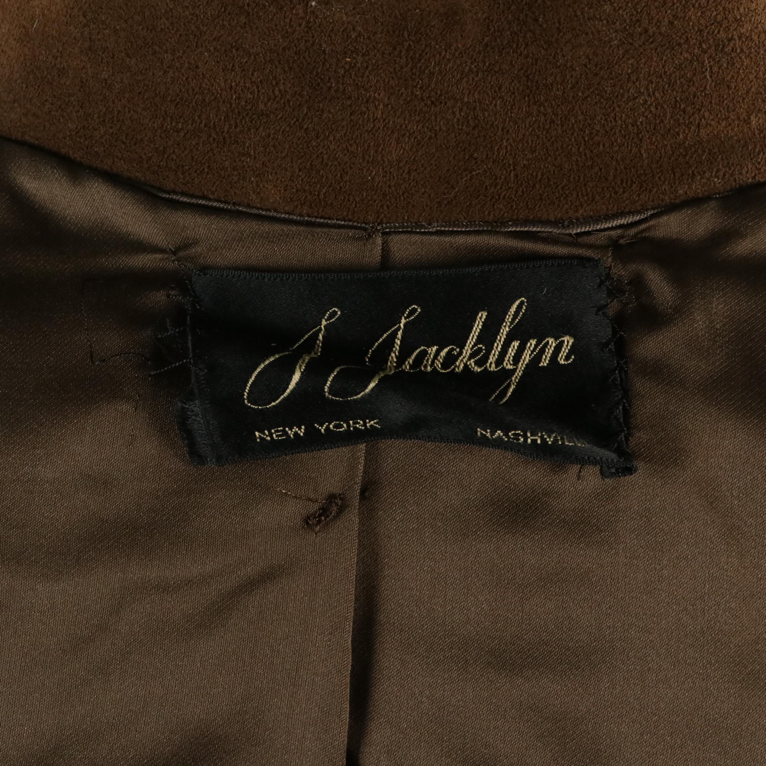 J. Jacklyn Skirt Suit in Mink Fur and Ultrasuede®, 1970s