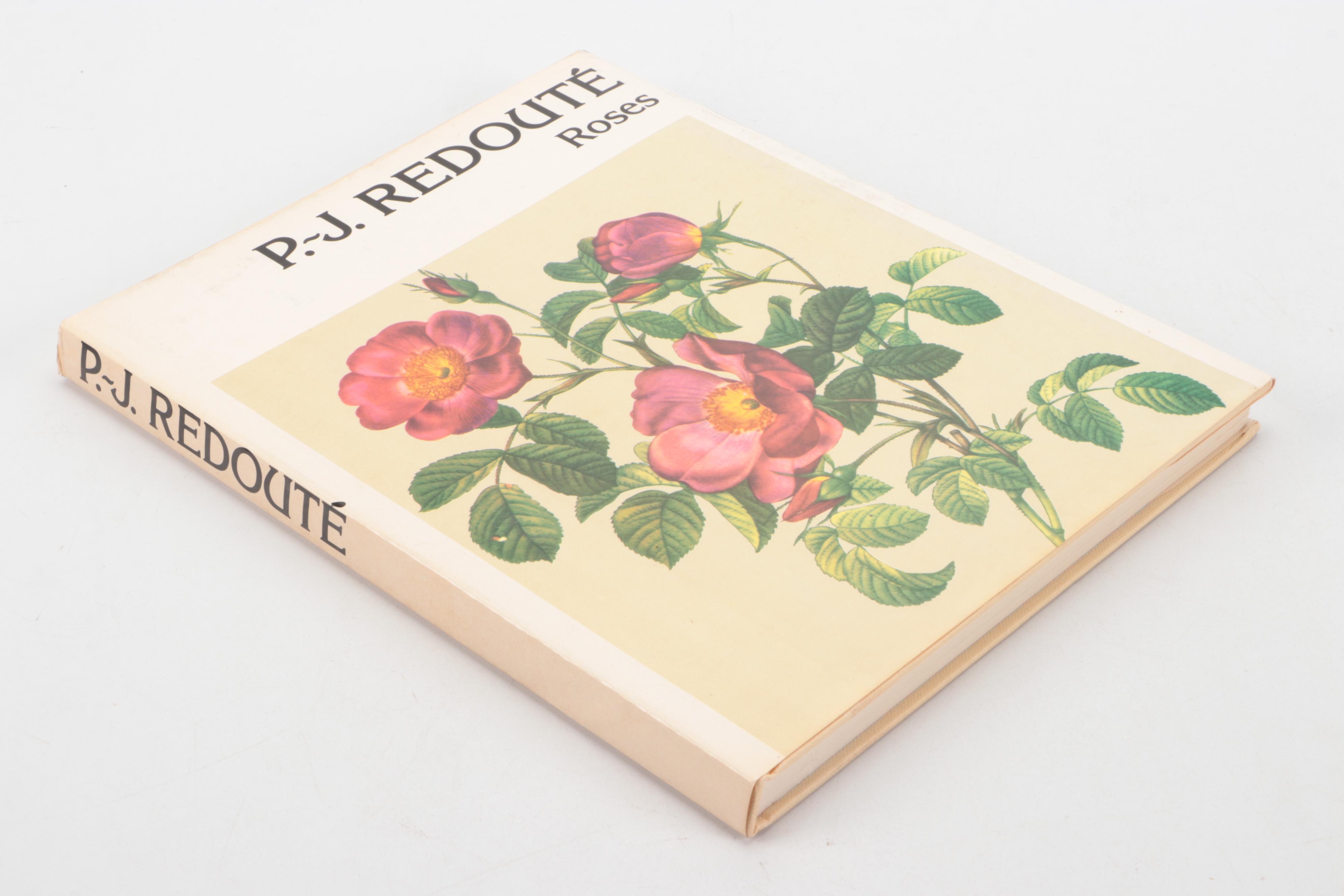 Illustrated "Roses" by Pierre-Joseph Redouté, 1978