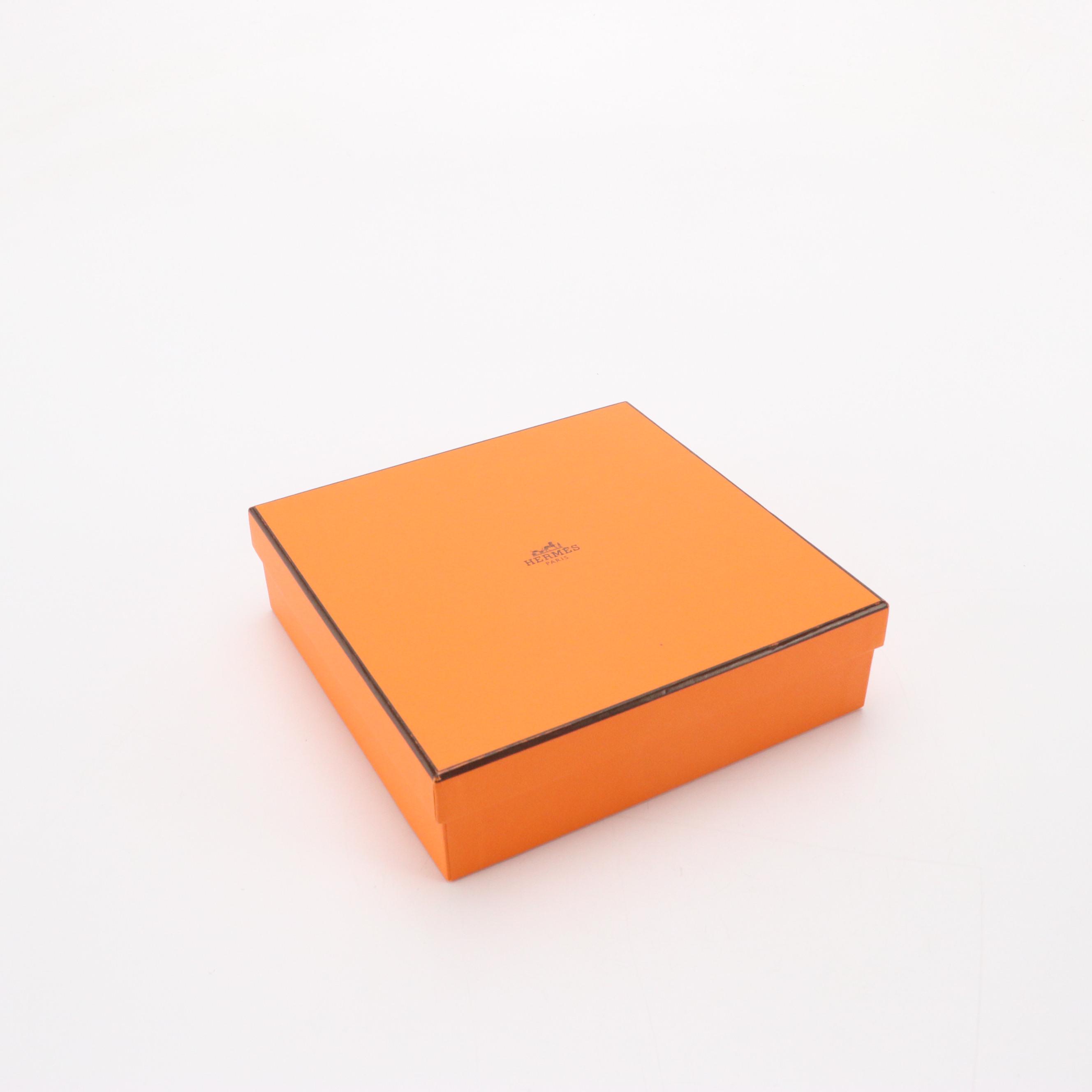 Hermès Constance Compact Wallet in Turquoise Smooth Calf Leather, With Box