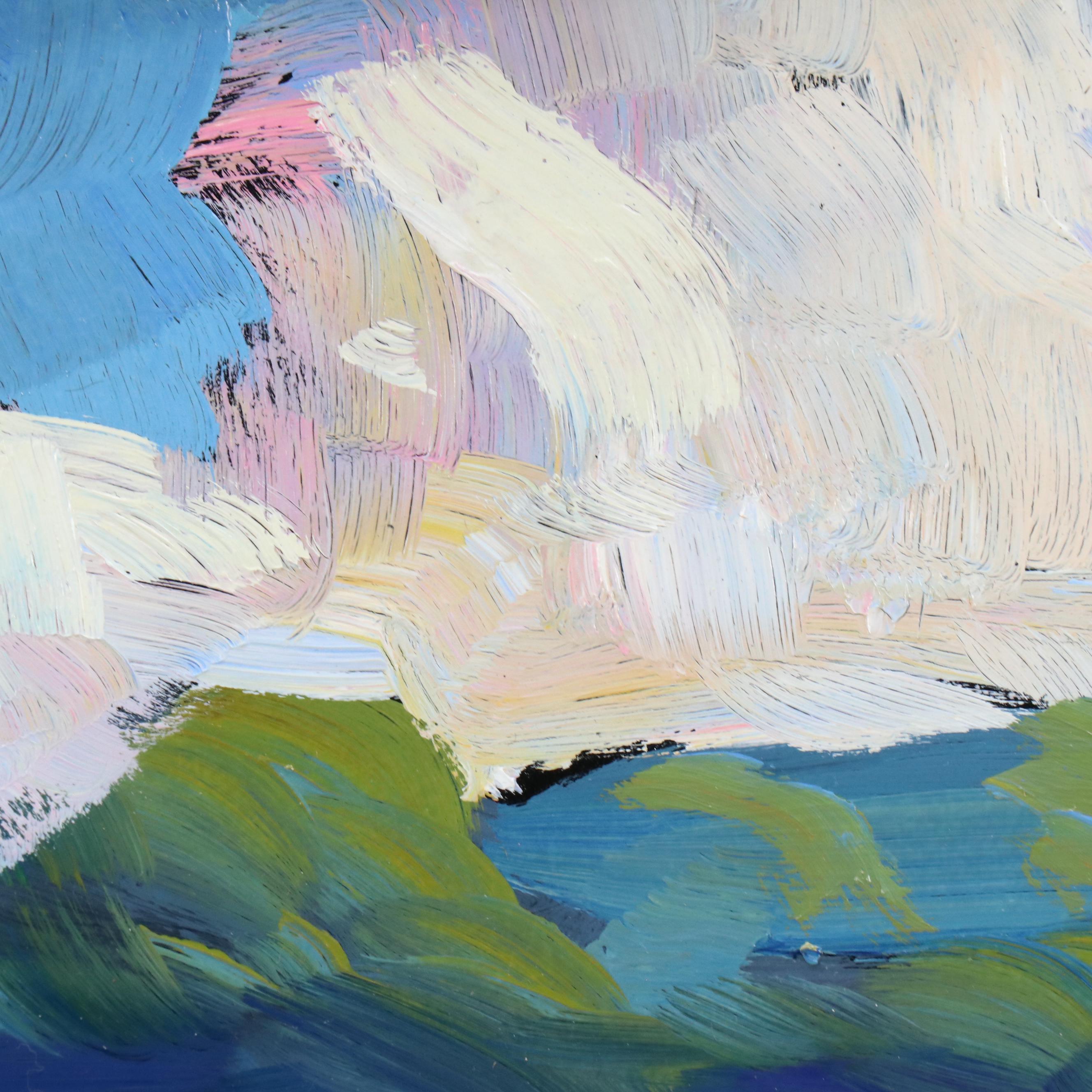 William Hawkins Lake Landscape Oil Painting, 2025