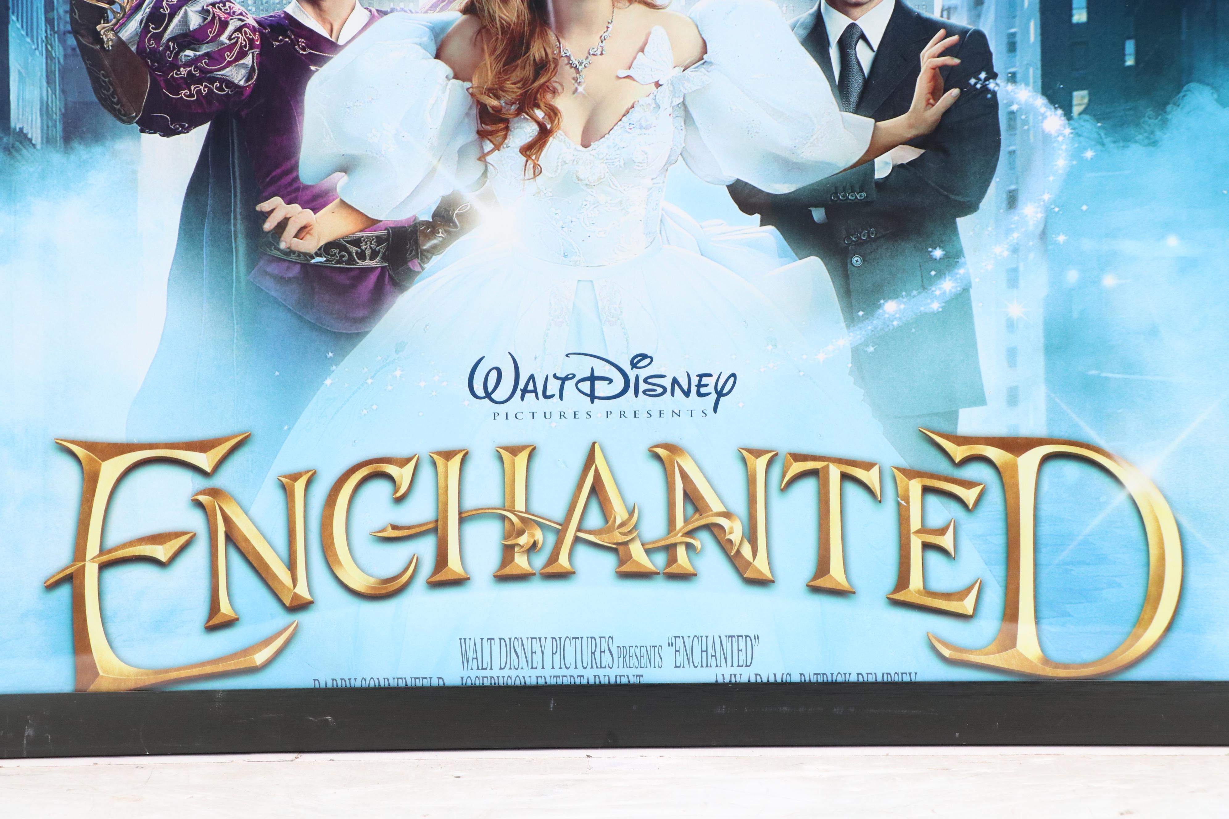 Disney "Enchanted" Poster and More Movie Memorabilia