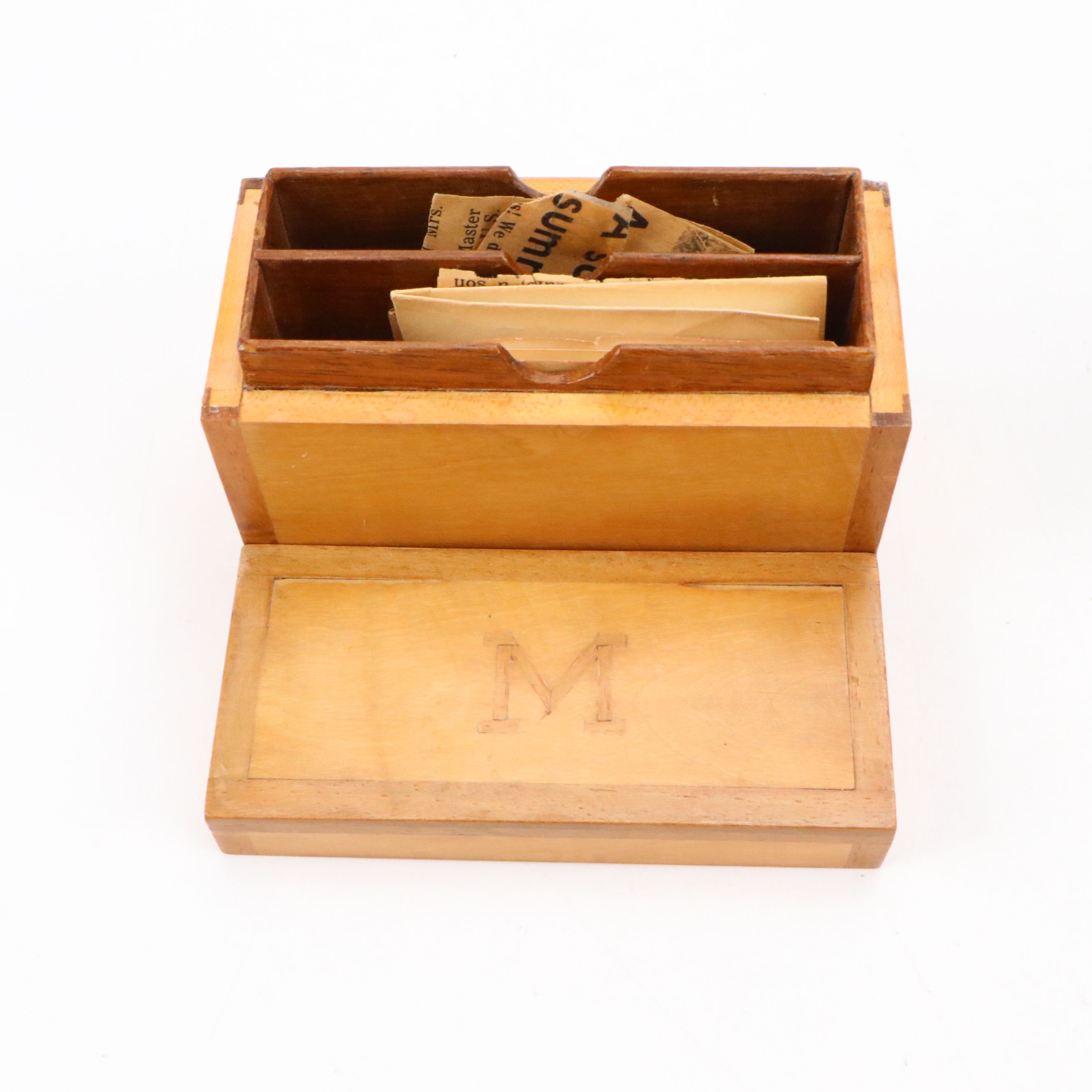 Lyons' California Glace Fruits and Other Handcrafted Wooden Box