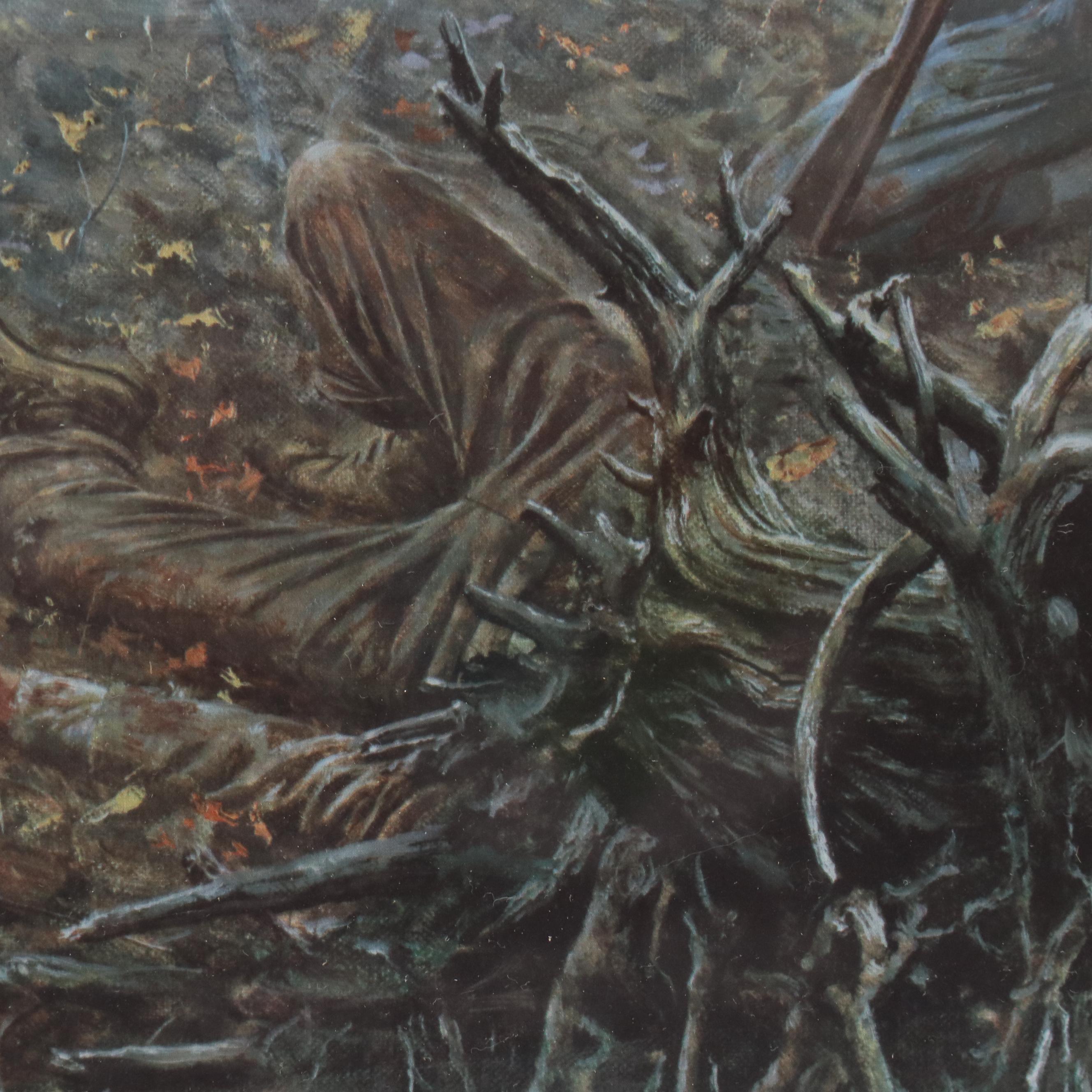 Mort Künstler Offset Lithograph "Battle Above the Clouds"