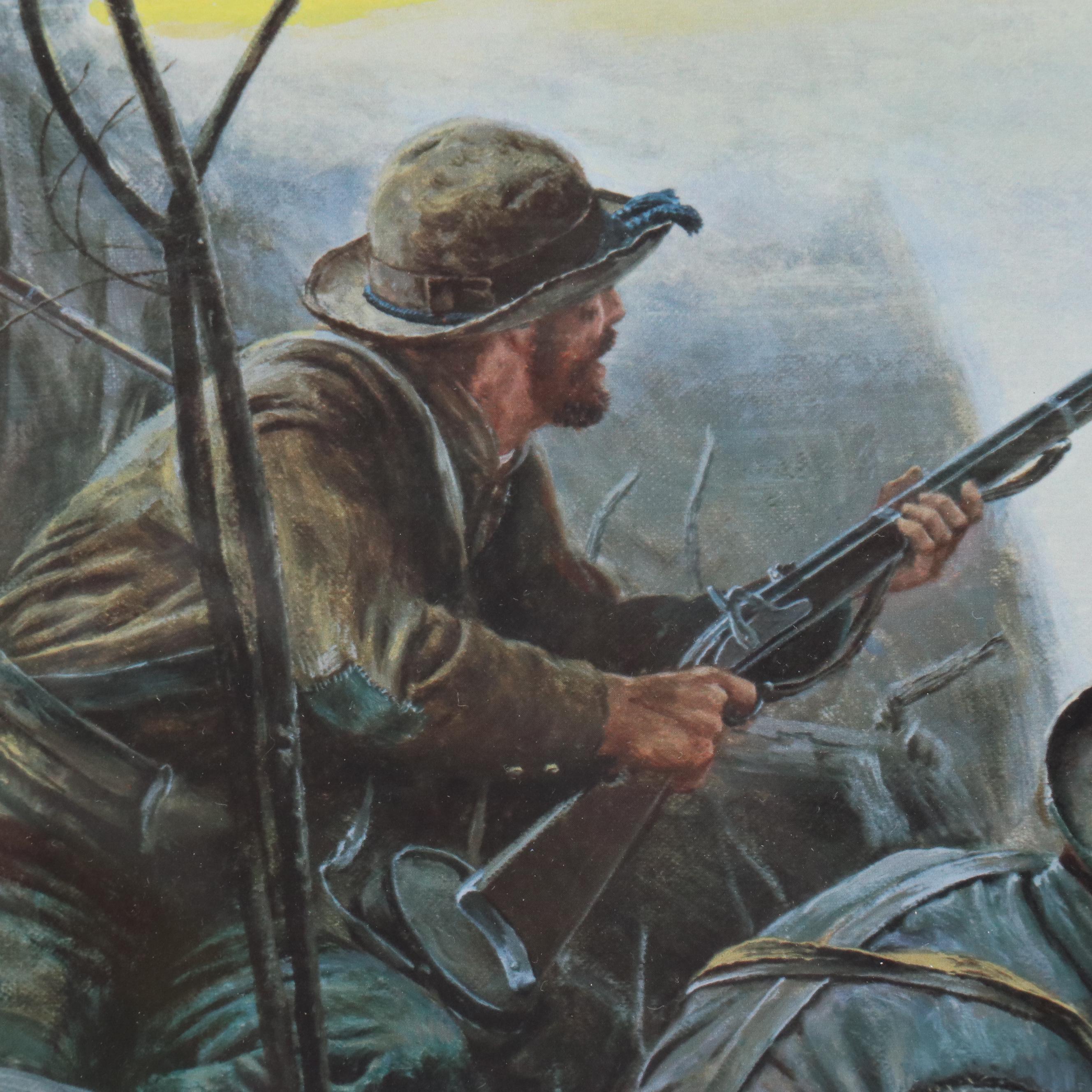 Mort Künstler Offset Lithograph "Battle Above the Clouds"