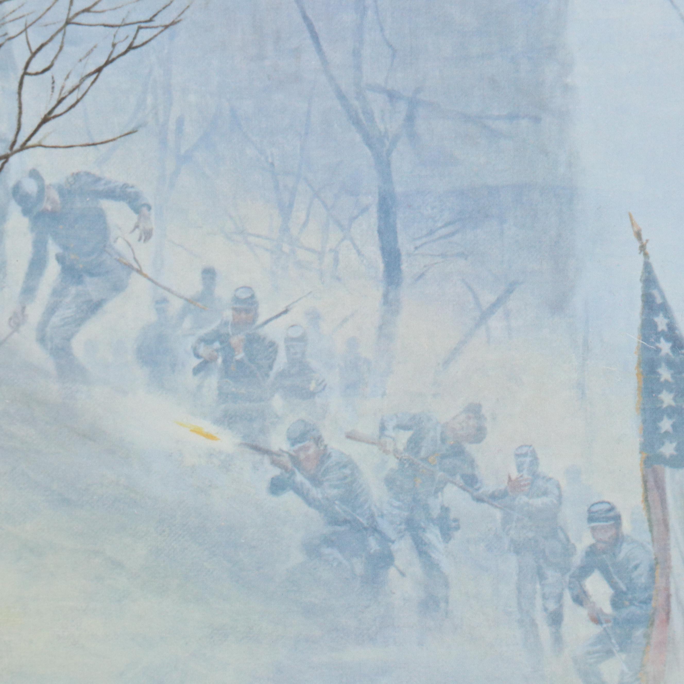 Mort Künstler Offset Lithograph "Battle Above the Clouds"