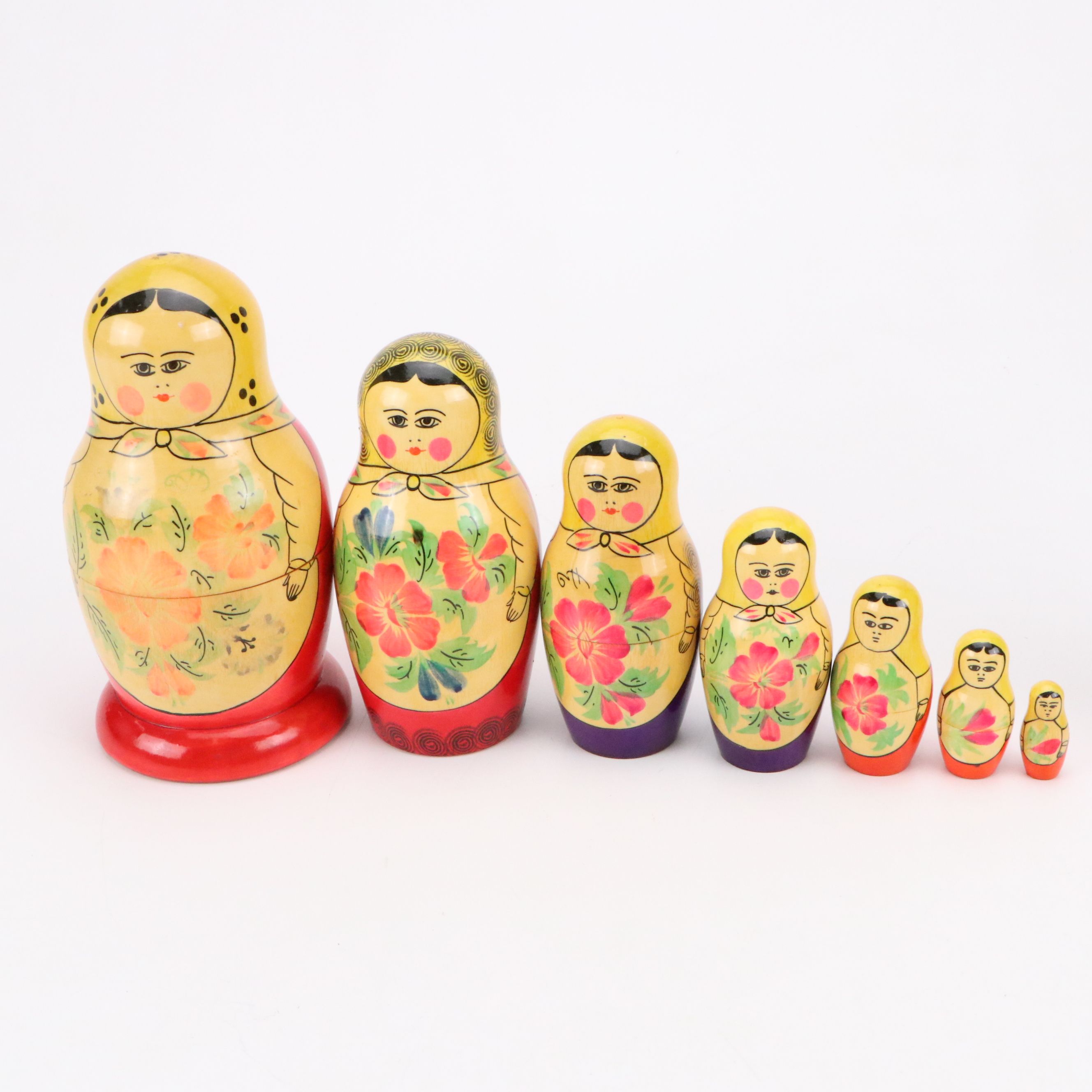 Russian Style Wood Matryoshka Dolls