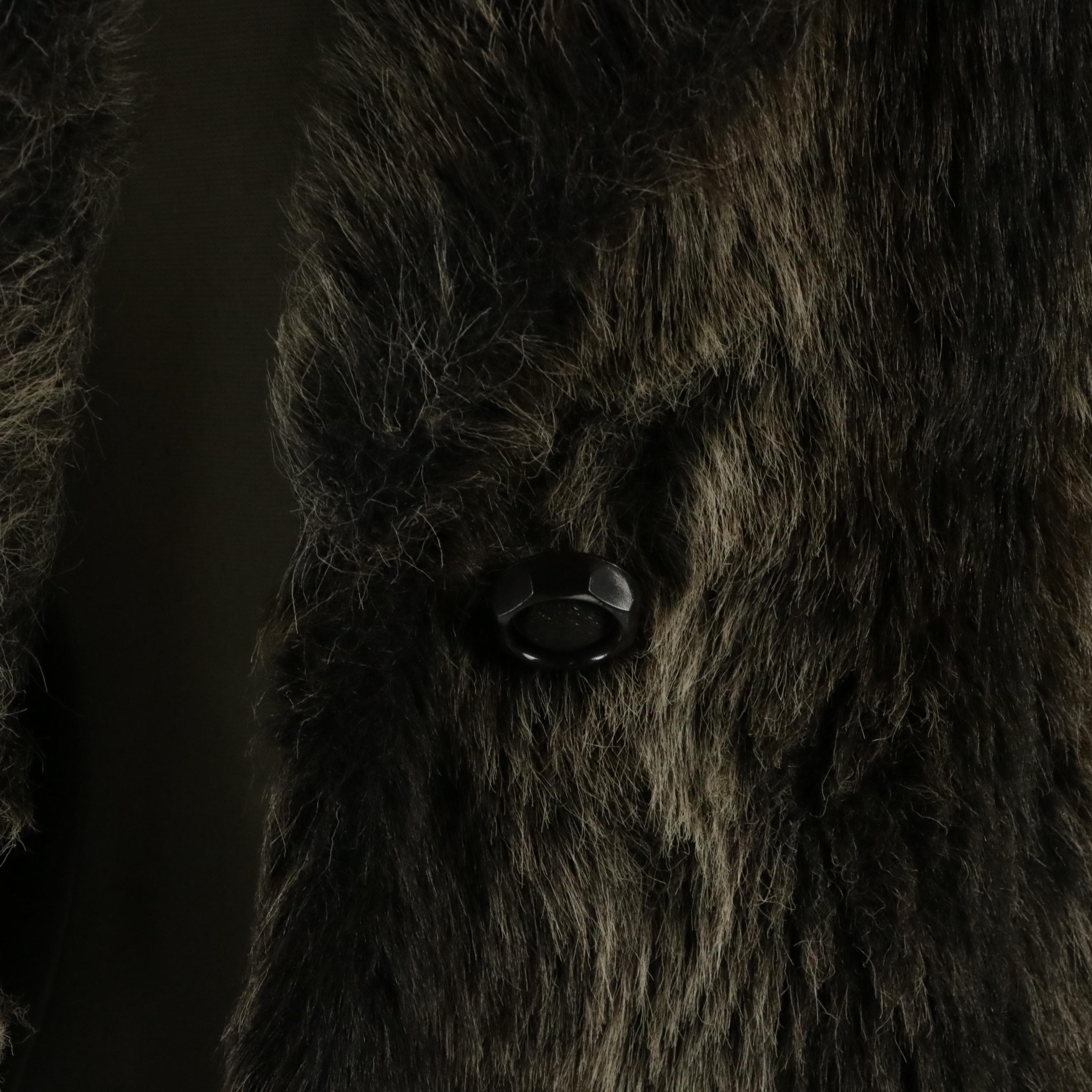 Russel Taylor Belted Faux Fur Coat