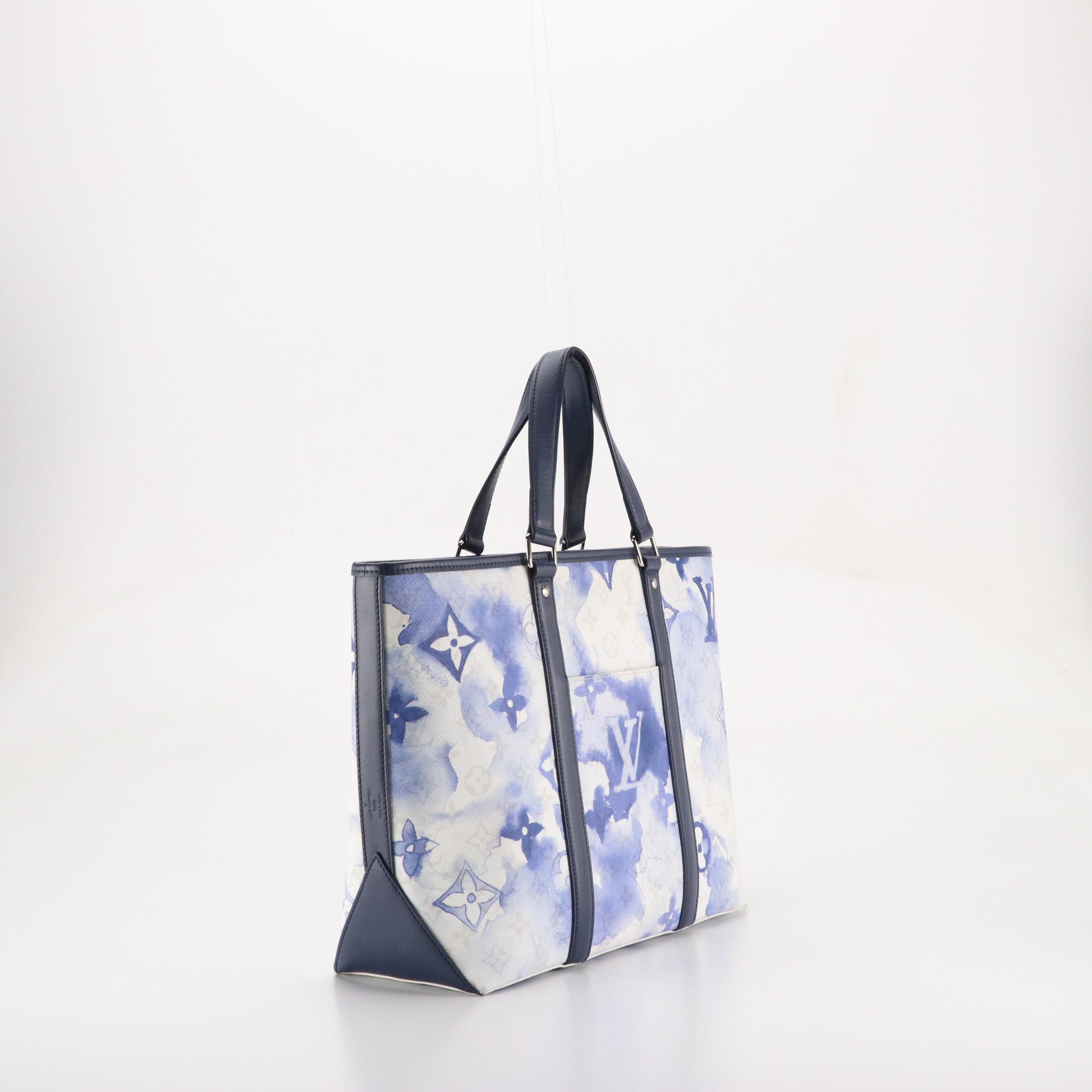 Louis Vuitton Limited Edition New Tote in Watercolor Monogram Canvas and Leather